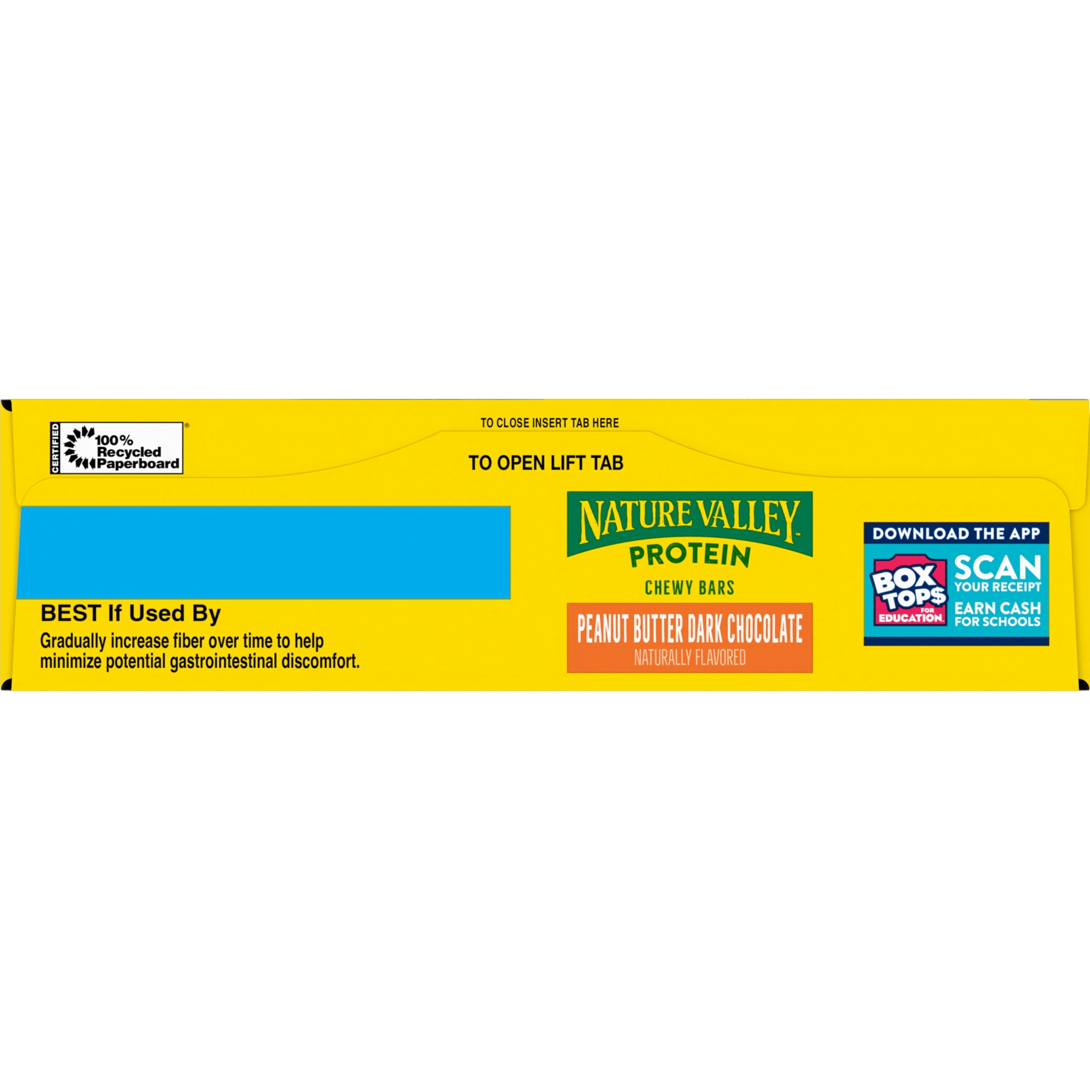 Nature Valley Protein Chewy Snack Bars, Peanut Butter Dark Chocolate (5 Bars, 7.1 oz) yl0fi