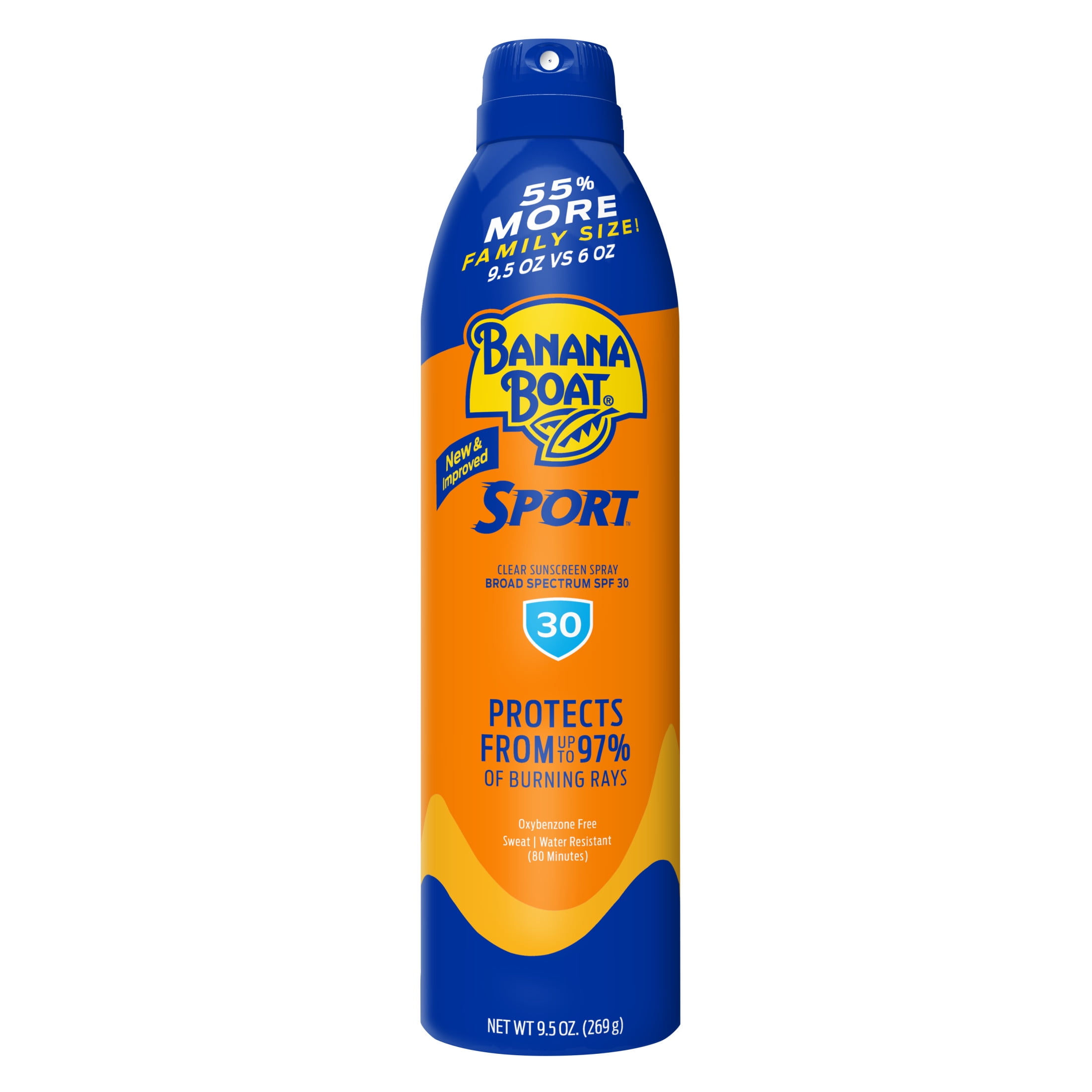 Banana Boat Sport Ultra SPF 30 Sunscreen Spray, Broad Spectrum Protection (9.5 oz) l3i5p