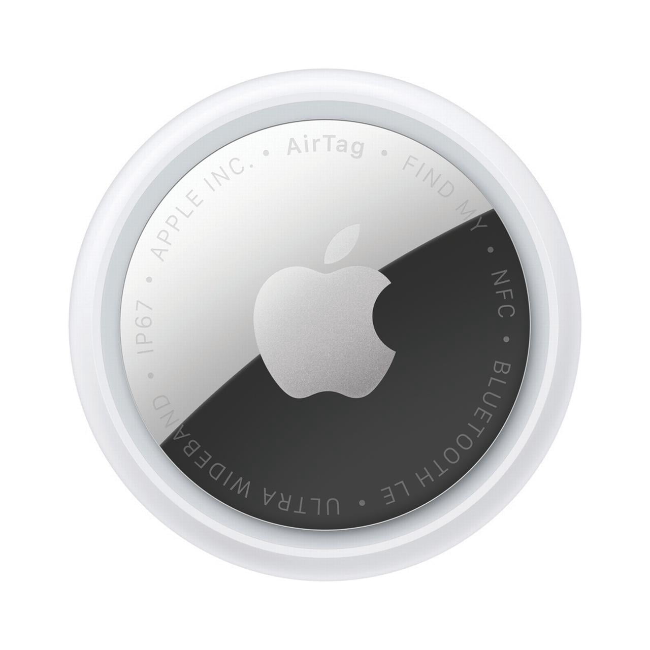 Apple AirTag (2nd Generation) Item Tracker with Precision Finding and Enhanced Speaker (Silver, 1 Pack) y1cf4