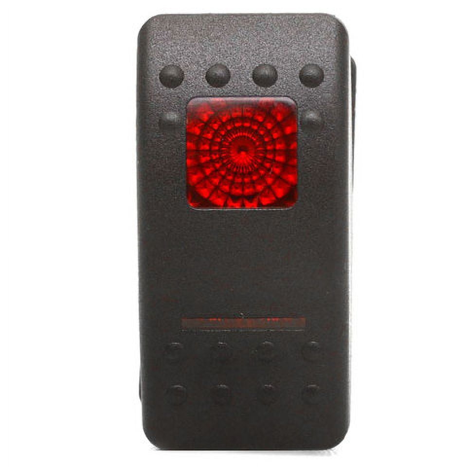 DNA Group On/Off/On Boat Rocker Switch (Black, 10 Spade) 6megw