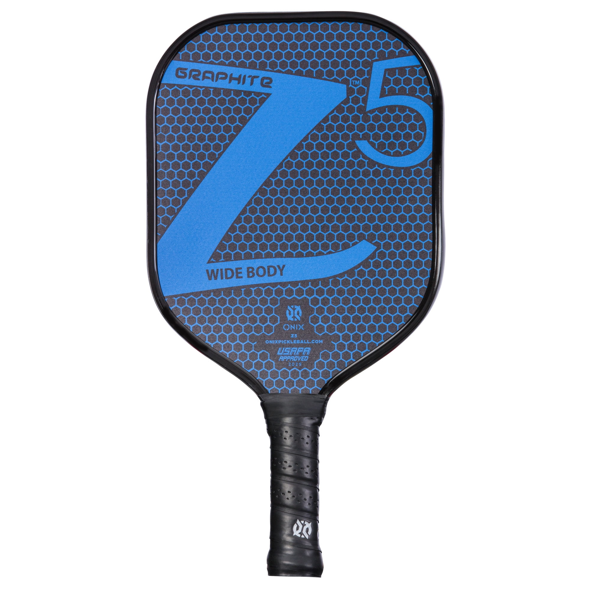 Onix Graphite Z5 Carbon Fiber Pickleball Paddle with Cushion Comfort Grip (Navy, 8.2 oz) bl7j9