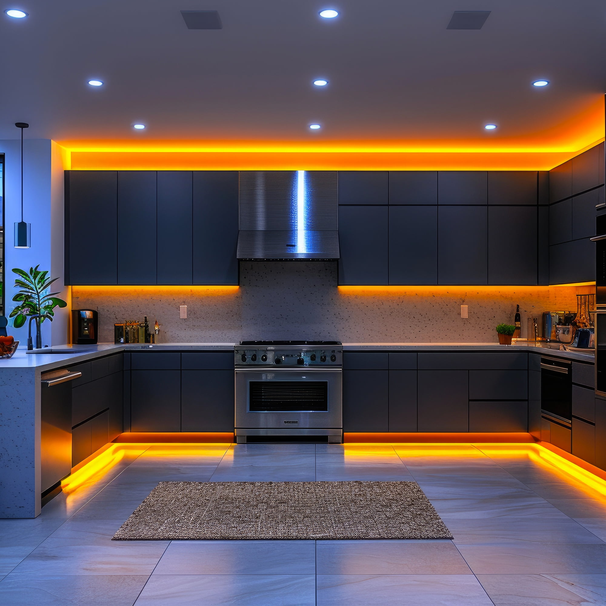 Monster Smart LED Light Strip, Multi-Color Flow, Sound Reactive, Razer Chroma Compatible (100 ft) bfry7