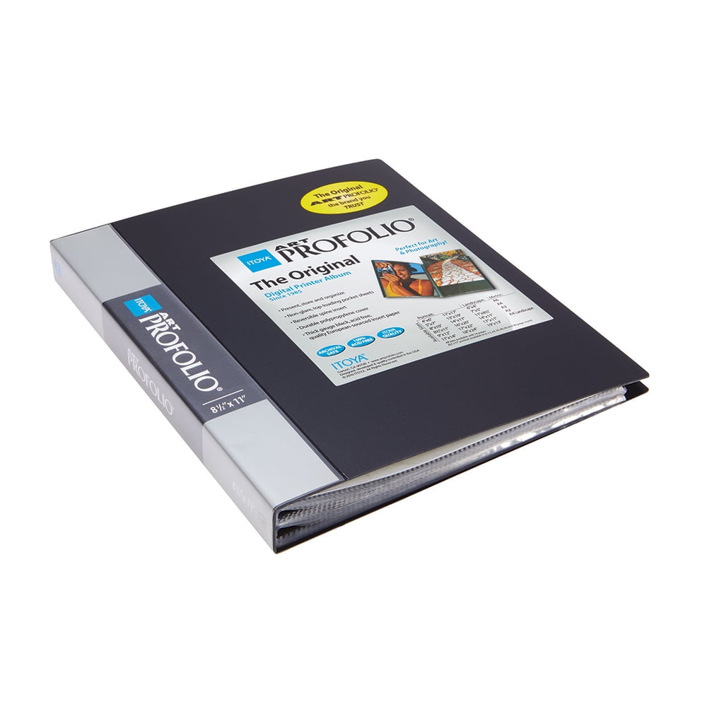 Itoya Original Art ProFolio Presentation Book (White, 8.5 in x 11 in, 48-Page) ypgjb