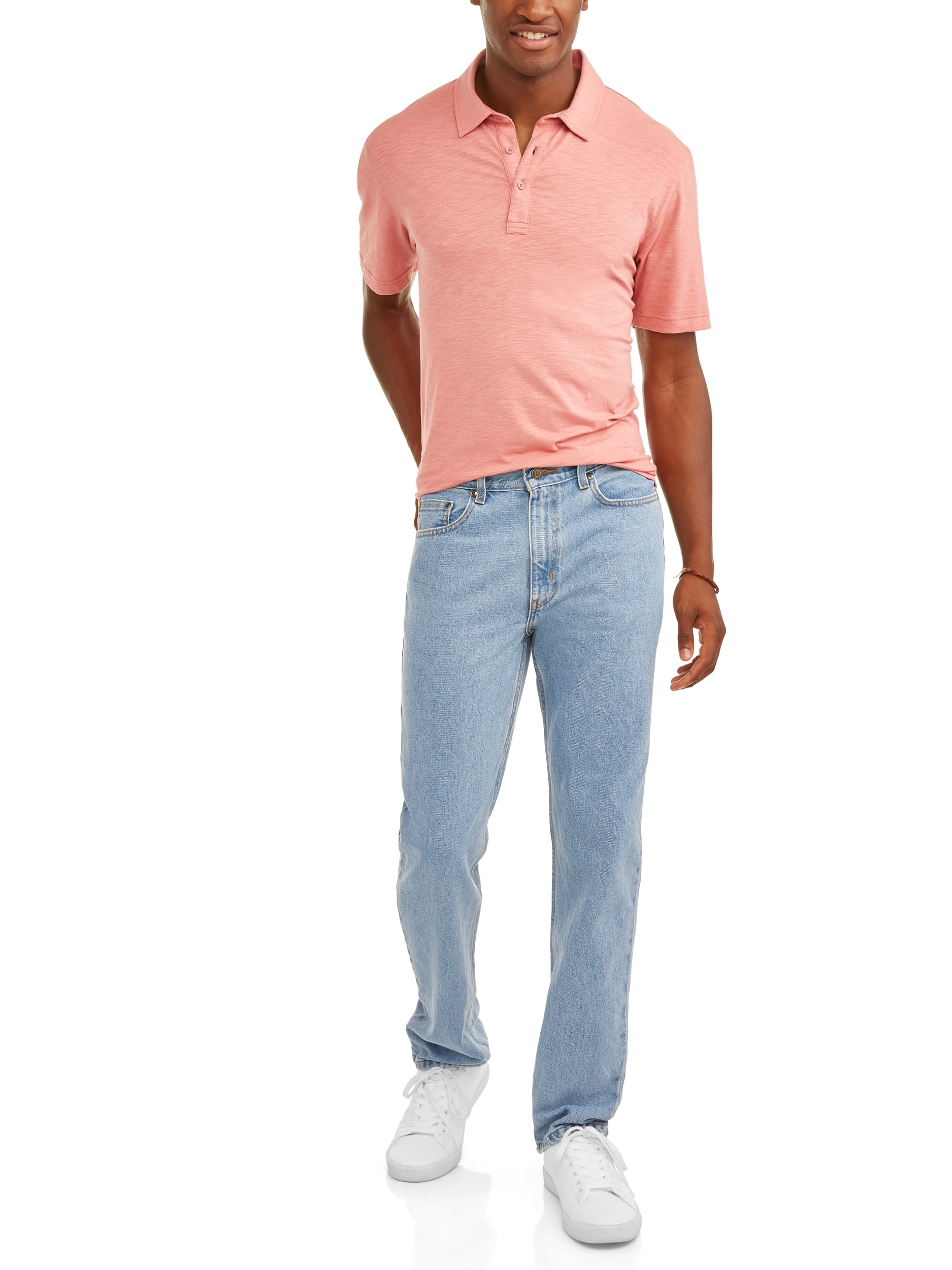 George Men's Classic Fit 100% Cotton Regular Fit Jeans (Blue, 32 x 32) gf9cq