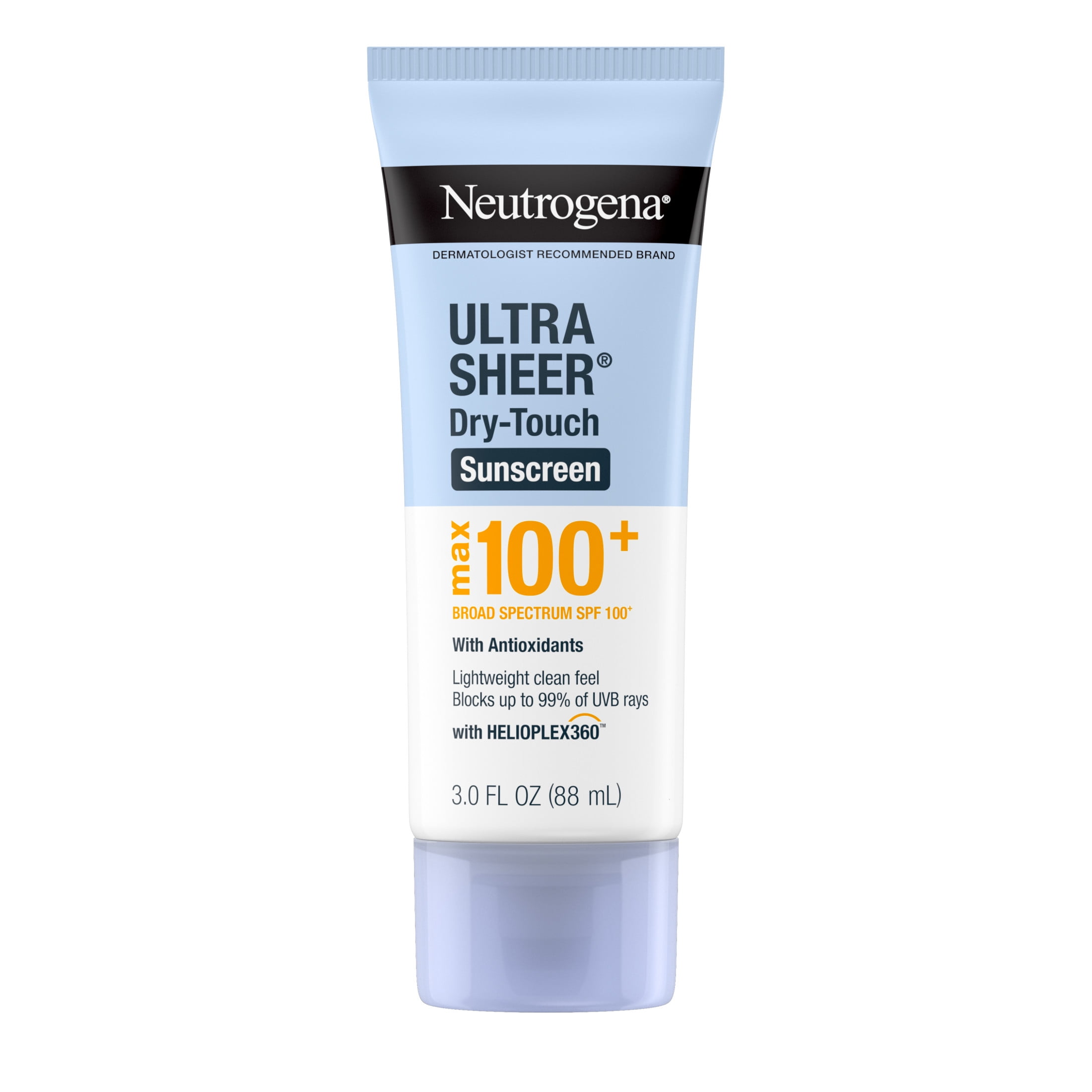 Neutrogena Ultra Sheer Dry-Touch Sunscreen Lotion Broad Spectrum SPF 100 (3 fl oz) hrj0c