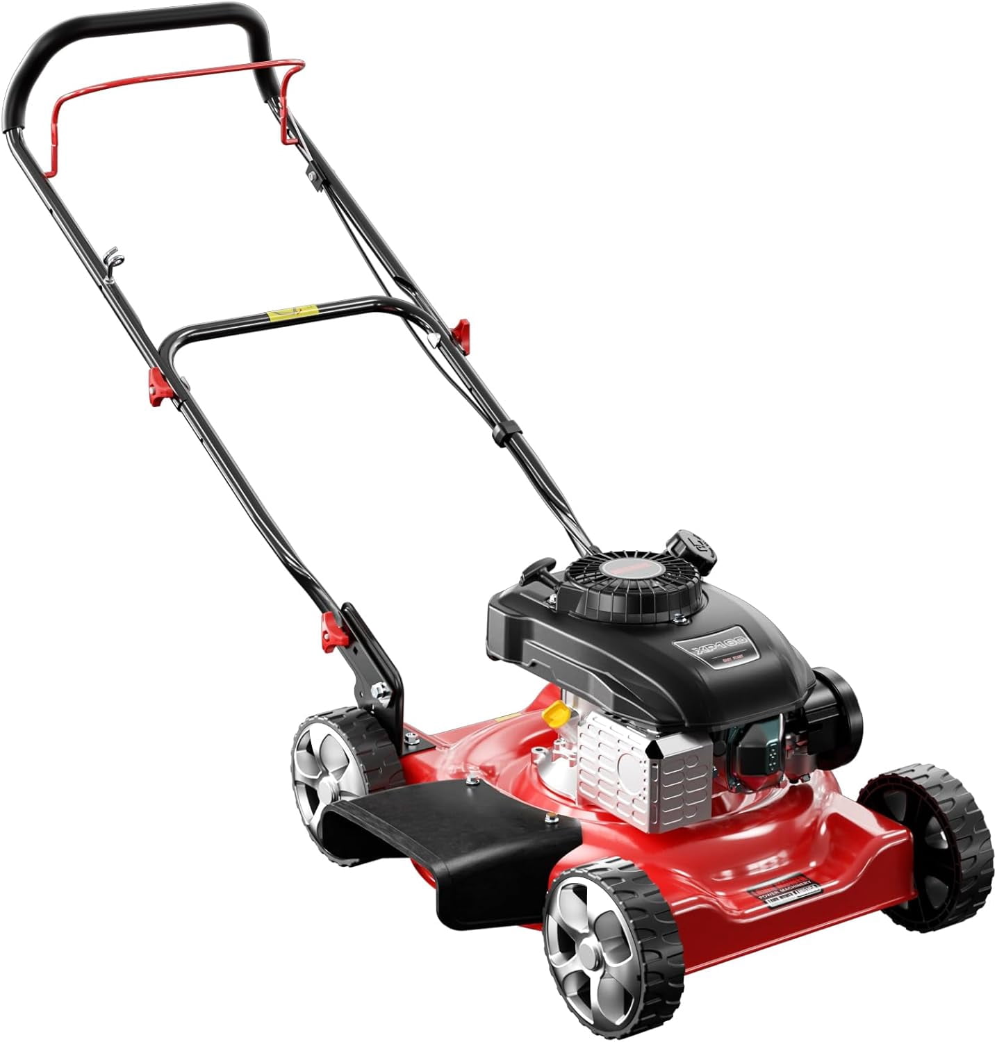 Datingday 20 in 144cc 4-Cycle Gas Walk Behind Lawn Mower (Red, 20 in) pc95t