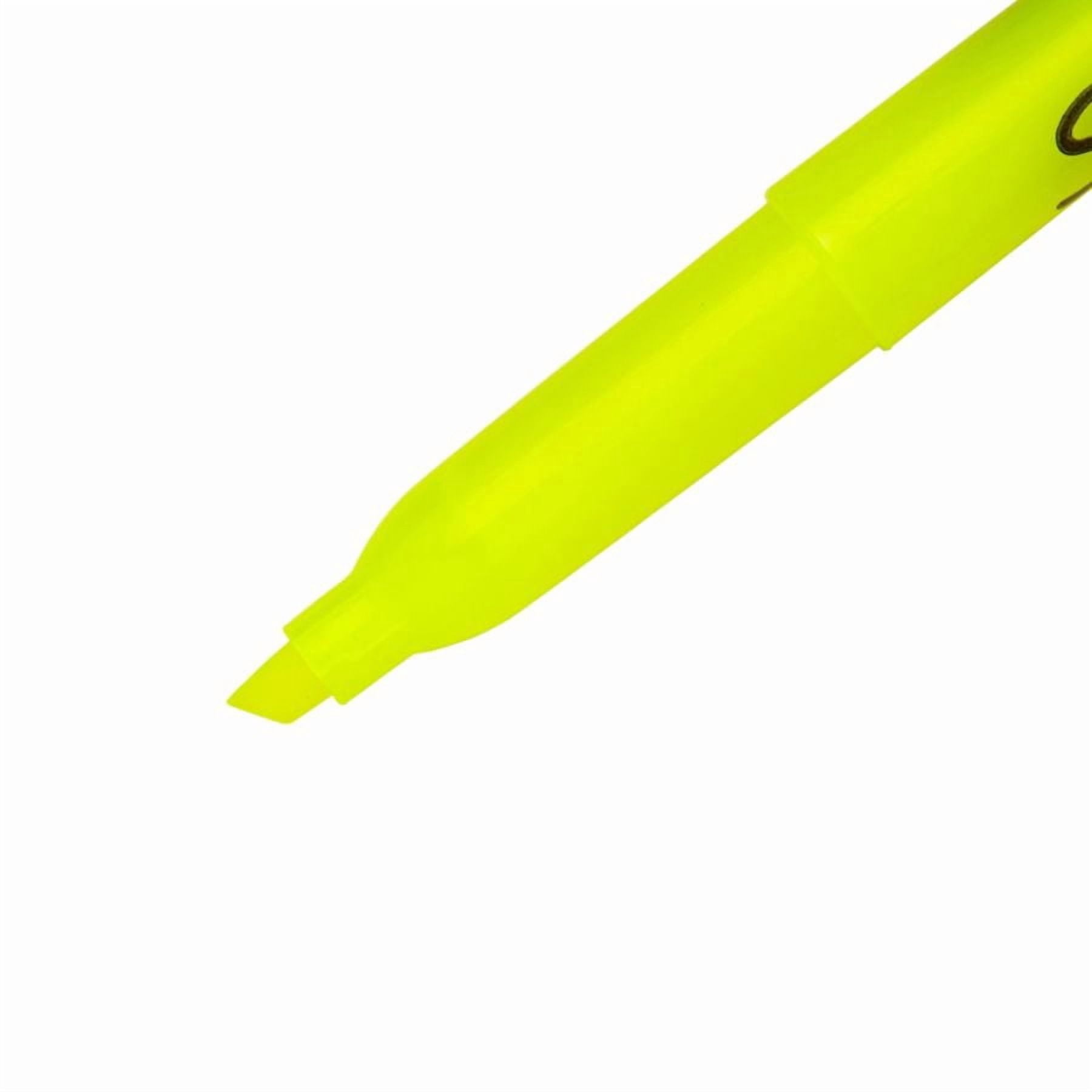 Sharpie Accent Pocket Highlighters, Chisel Tip, Quick-Drying Ink (Yellow, 6 Pack) k3fbe