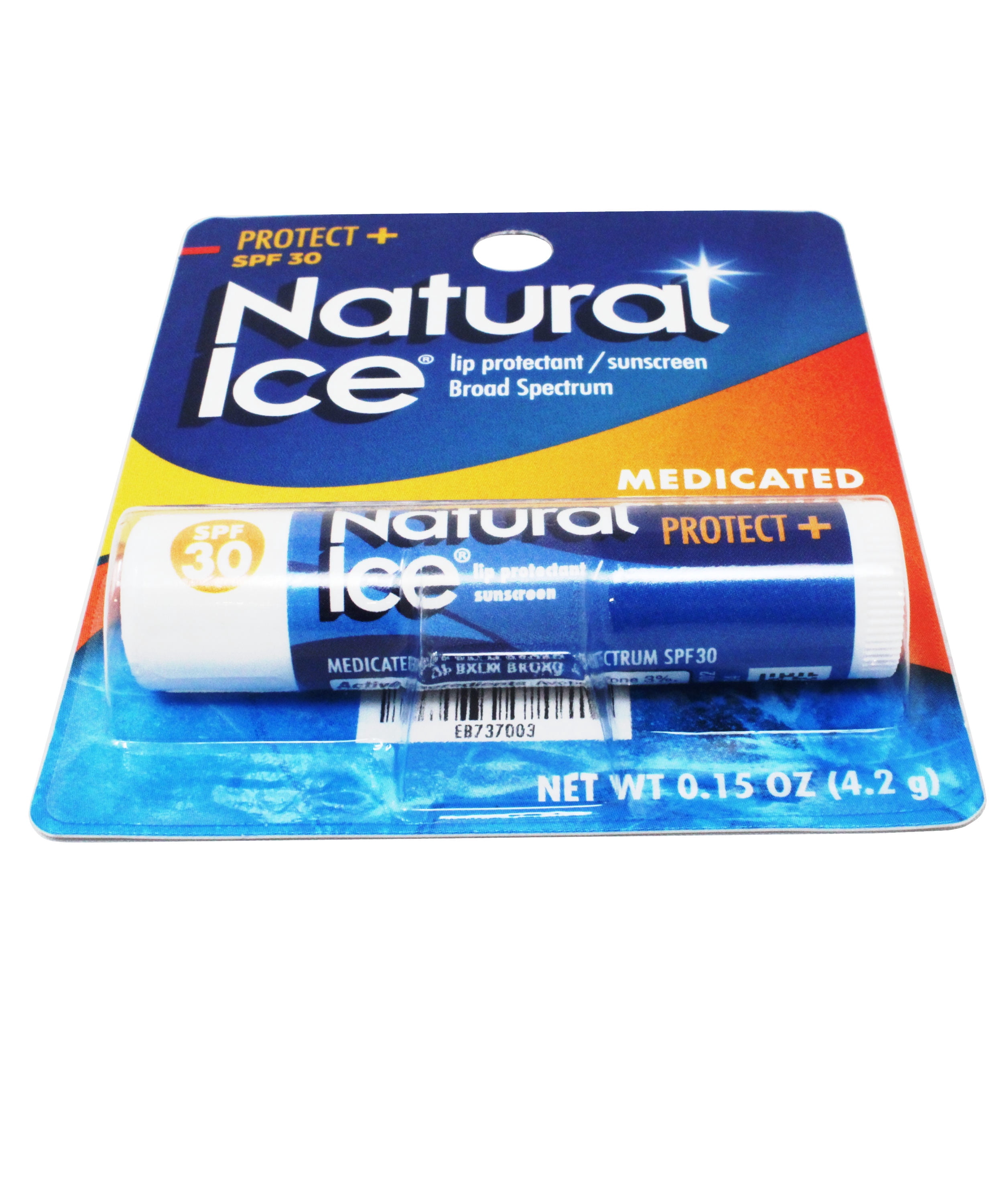 Natural Ice Medicated Lip Protectant Sunscreen SPF 30 (5 Pack, 0.15 oz) 5jsz4