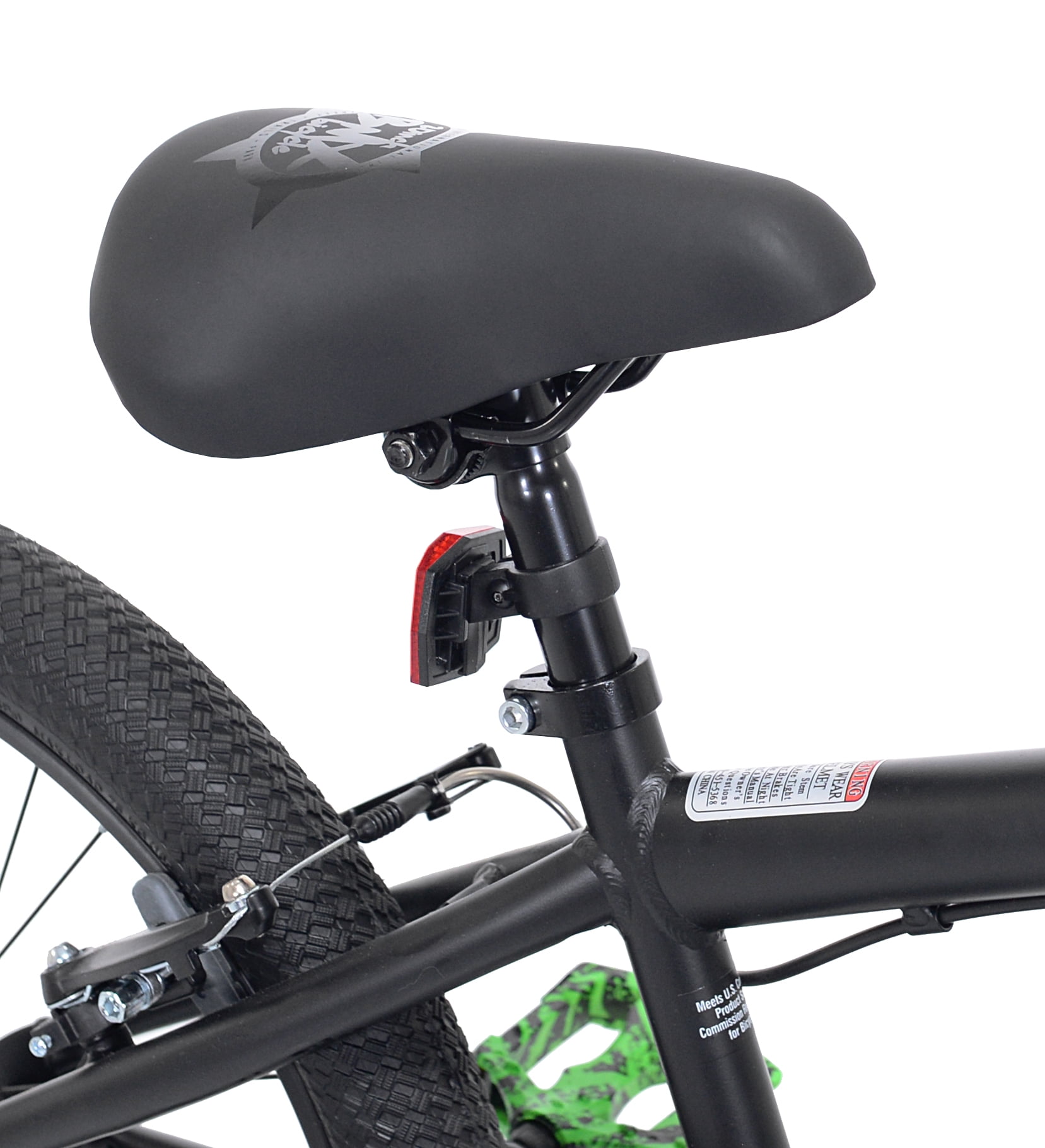 Kent Chaos BMX Bicycle 20 in Freestyle Bike for Kids (Matte Black, 20 in) yzyy6
