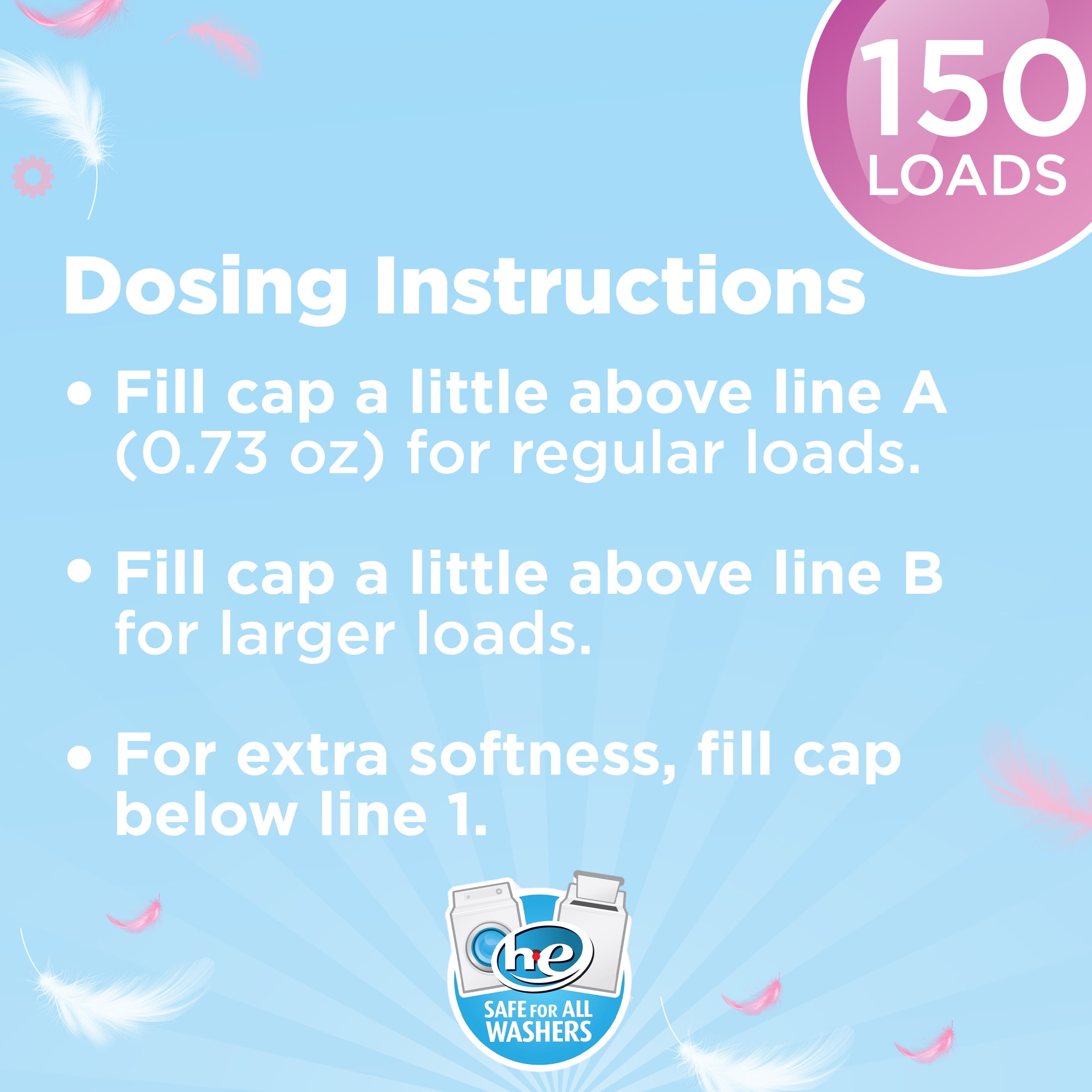 Great Value Fabric Softener, Spring Showers Scent, Wrinkle-Reducing Formula (111 fl oz) 9julg