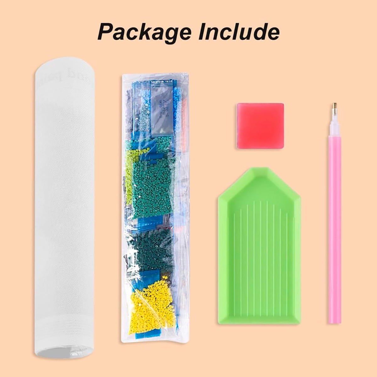 SINKOO Hummingbird Diamond Painting Kit for Adults, 5D Full Drill DIY Art Craft Set for Home Wall Decor (12 in x 12 in) bkxd2