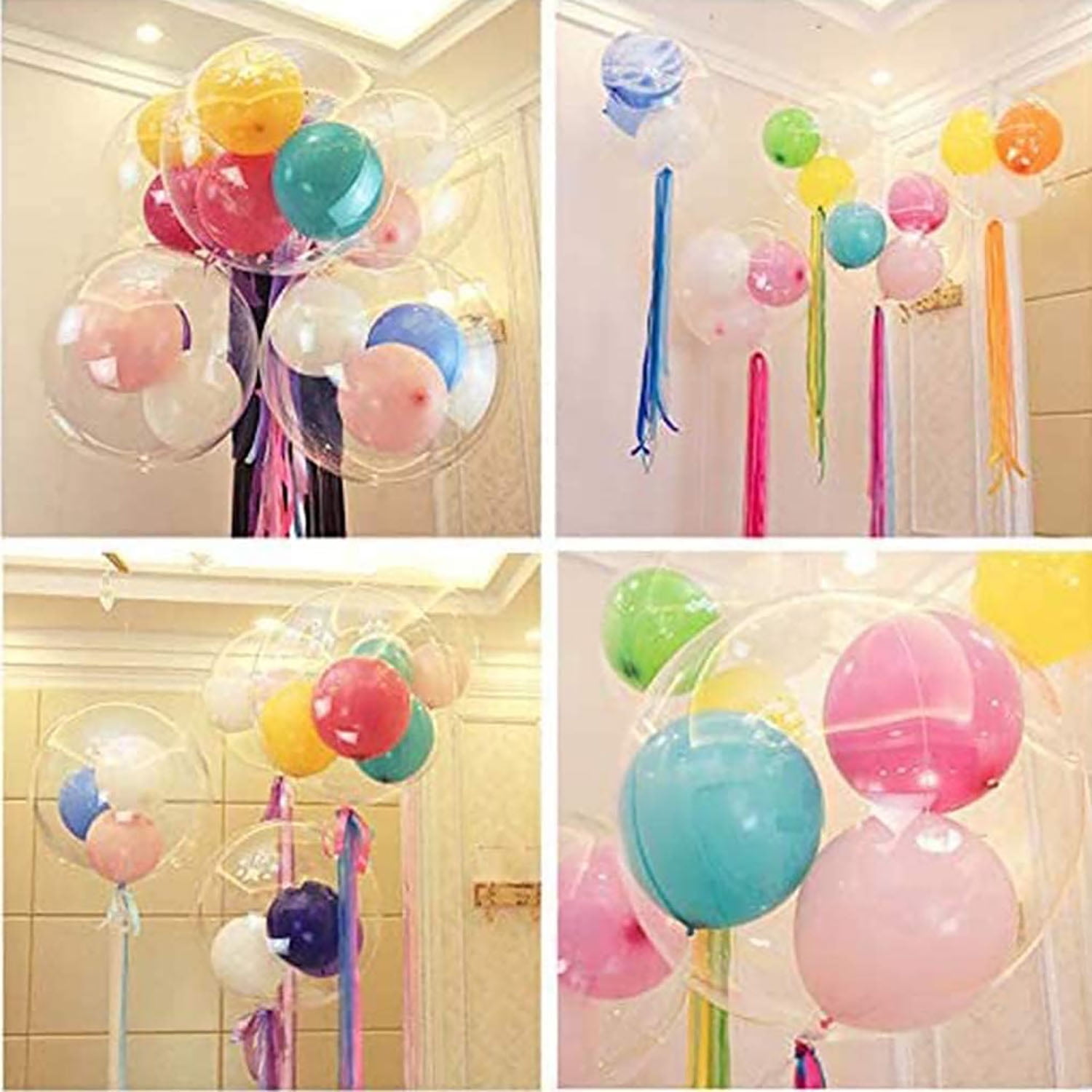 YUXUN YX Balloon Stuffing Machine Tool Kit with Knotting Function for Party Decoration (Blue, 1 Piece) dnpb6