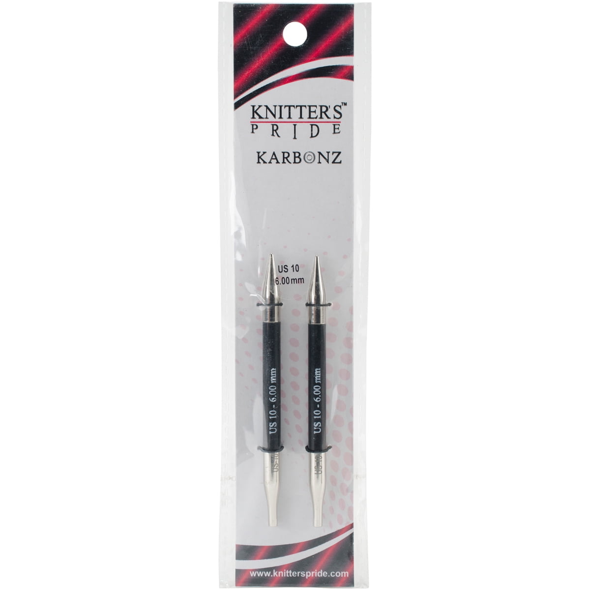 Knitter's Pride Karbonz Special Interchangeable Knitting Needles (Size 10, 0.236 in) 47x05