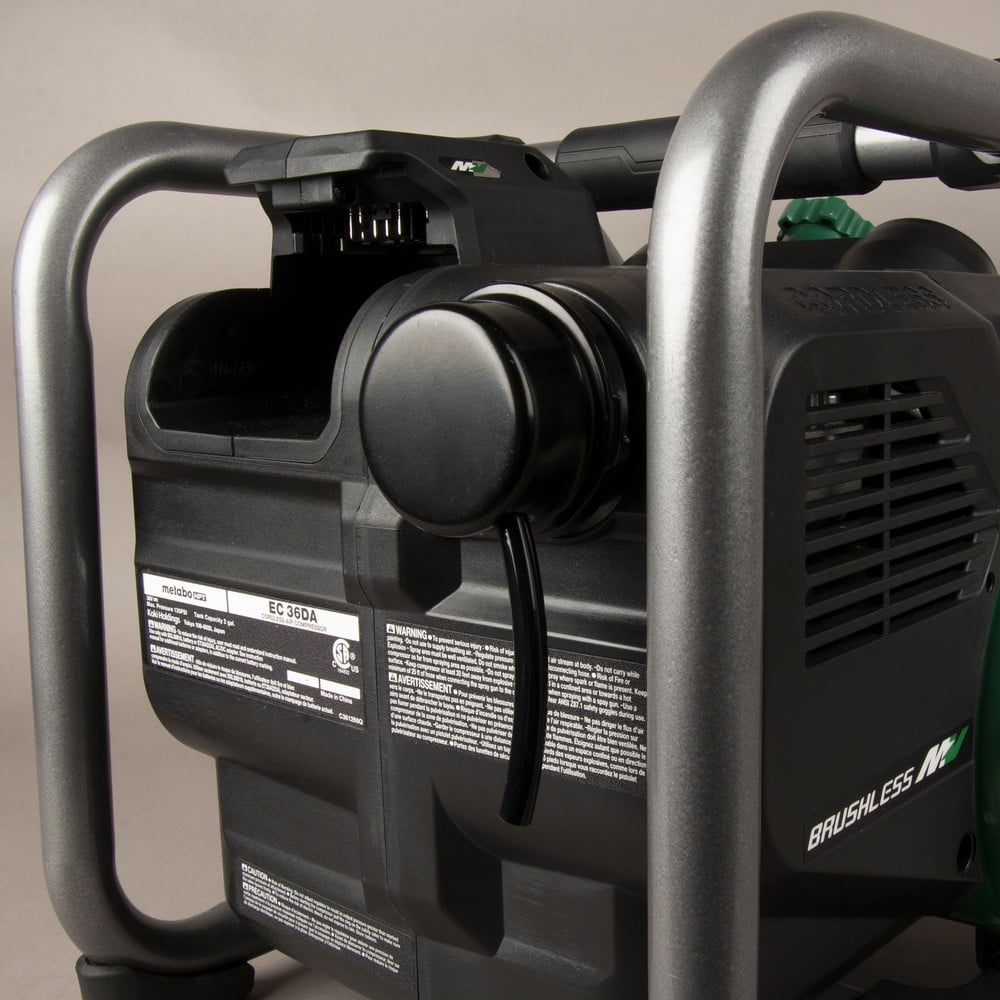 Metabo HPT MultiVolt 36V Cordless Air Compressor (2 Gallon, Green) x172v