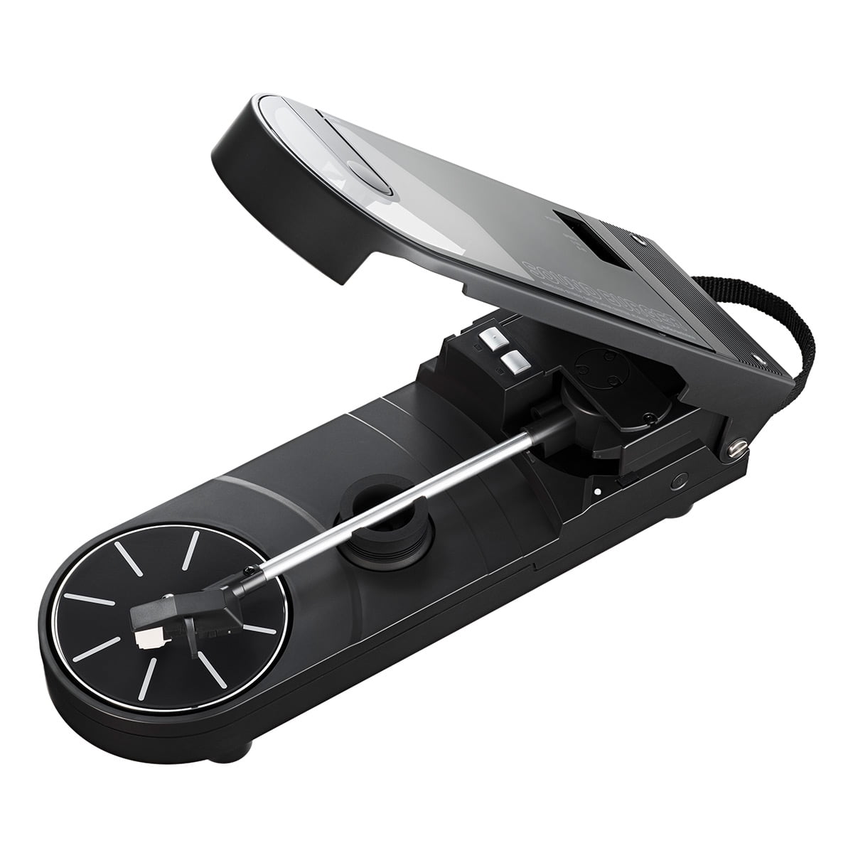 Audio-Technica AT-SB727 Sound Burger Portable Bluetooth Turntable (Black) uvxpg