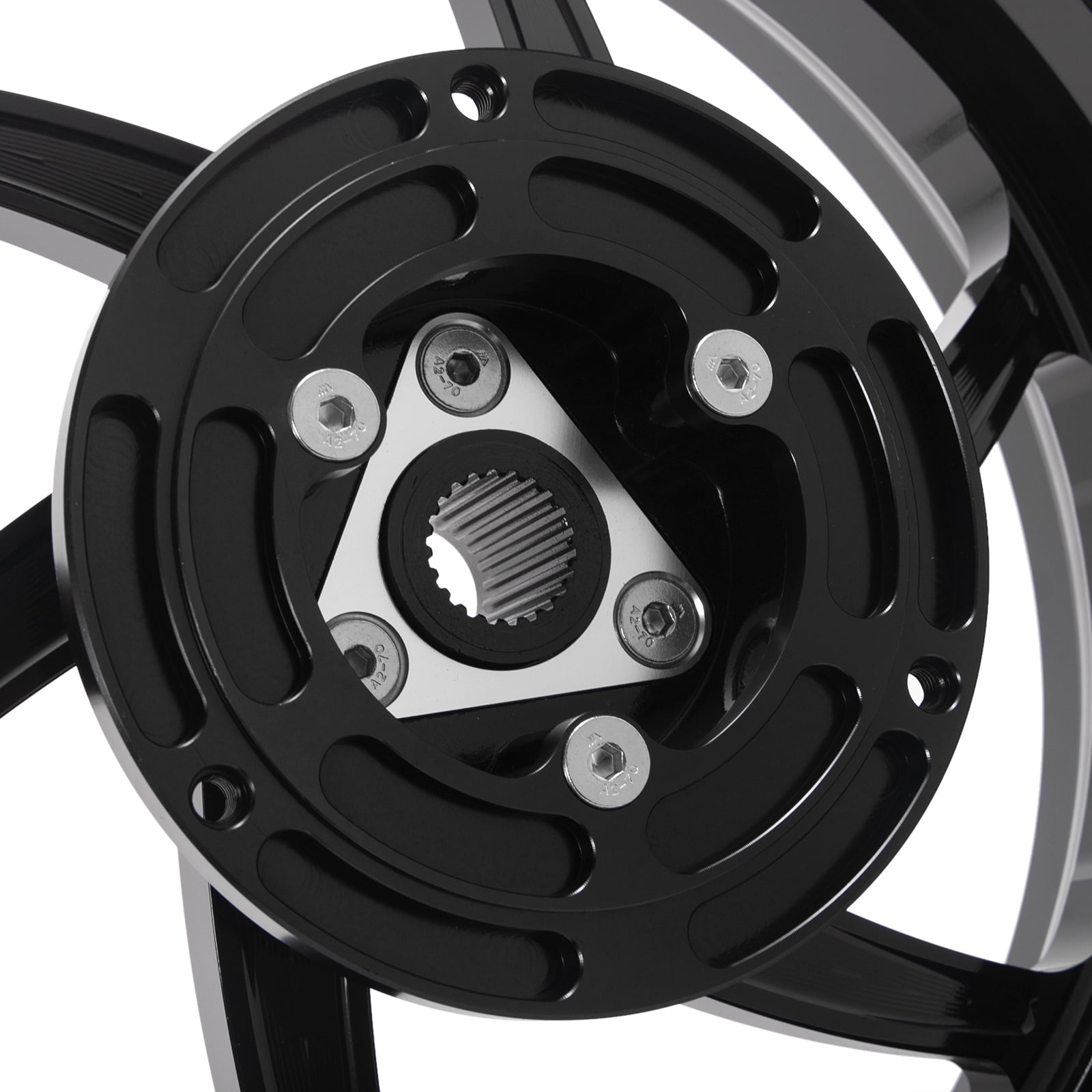 TARAZON Rear Cast Wheel Rim for Yamaha XMAX300 (Black, 14 in x 4 in) suhva