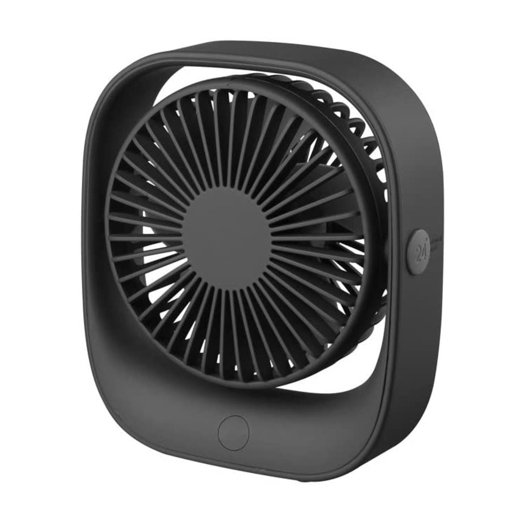 Perfect Aire Portable Desk Fan with 3-Speed Settings (Black, 5.75 in) ksf69