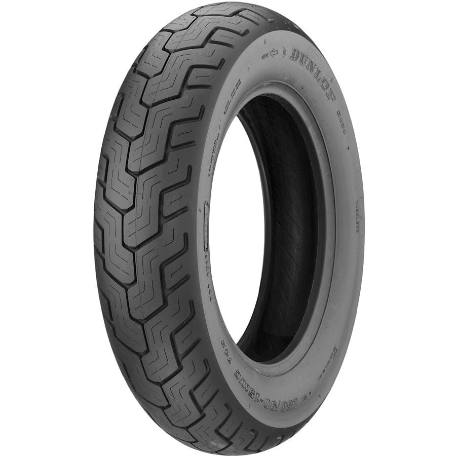 Dunlop D404 Rear Motorcycle Tire (120/90-18, Blackwall) 05aq0