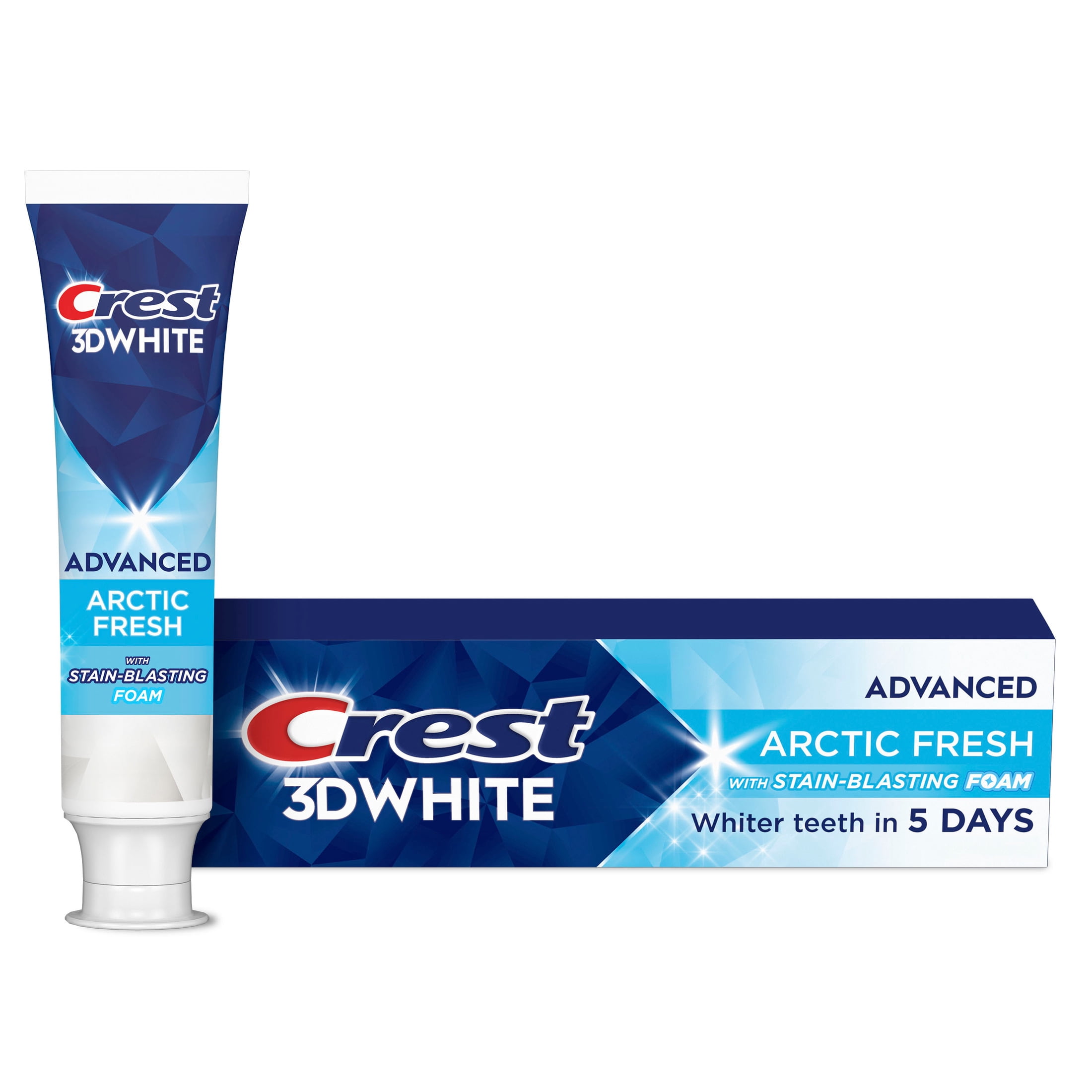 Crest 3D White Advanced Arctic Fresh Whitening Toothpaste (White, 3.3 oz) cdtjq