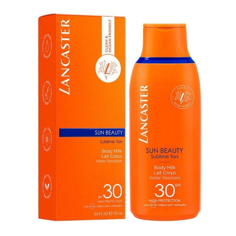 Lancaster Sun Beauty Body Milk SPF30 Broad Spectrum Sunscreen (5.92 fl oz) pt7do