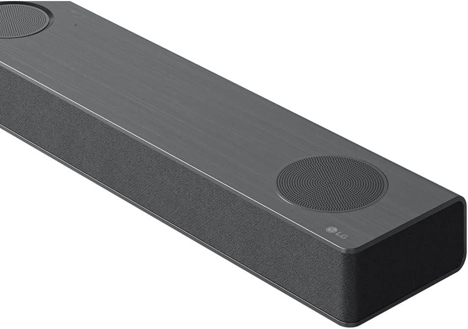 LG 5.1.3 Channel Soundbar System with Dolby Atmos and Rear Surround Speakers (Black, S80TR) v11xp