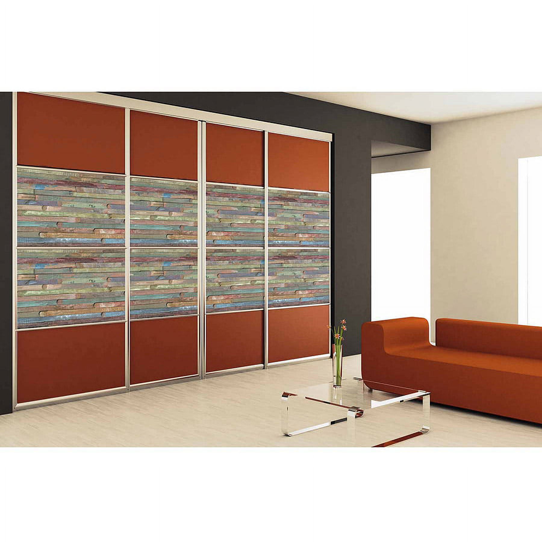 DC Fix Rio Adhesive Film Wood Grain Decorative Contact Paper (Brown, 17.7 in x 78.7 in) 2hgza