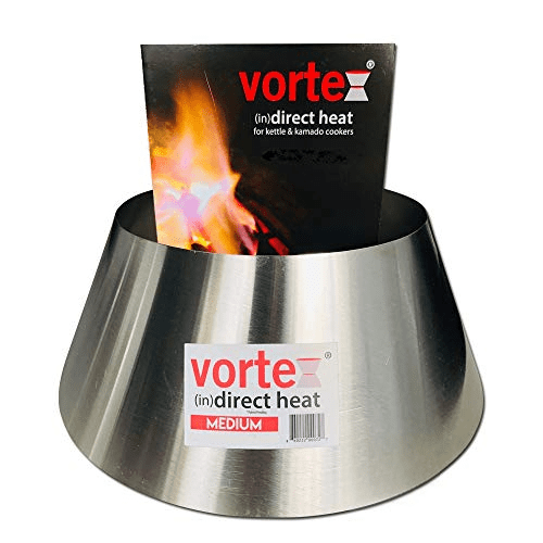 Vortex Charcoal Grill Heat Deflector (Medium, Stainless Steel) or1ow