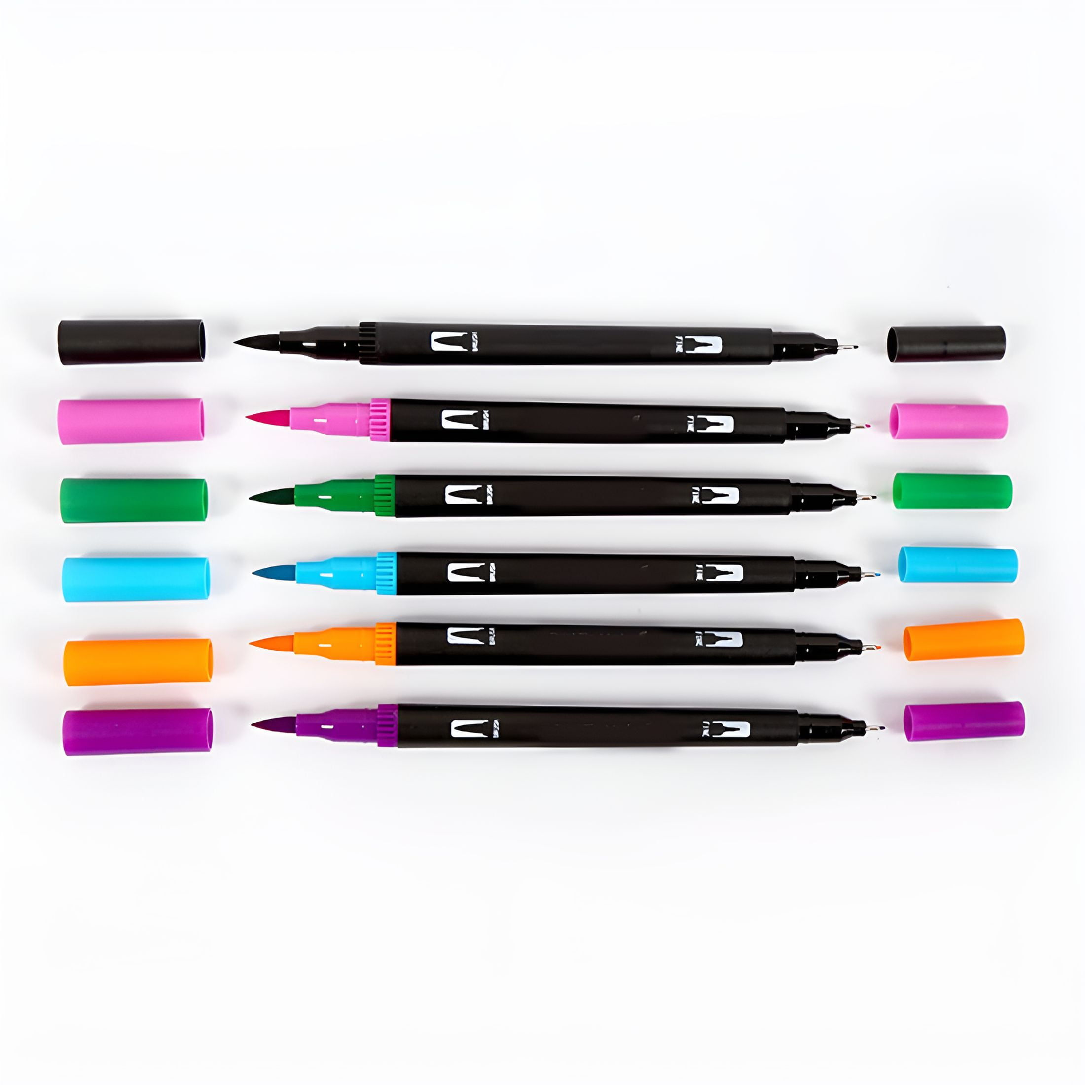 CCOCC Double Ended Brush Pen Marker Set for Calligraphy and Coloring (100 Colors) mklui