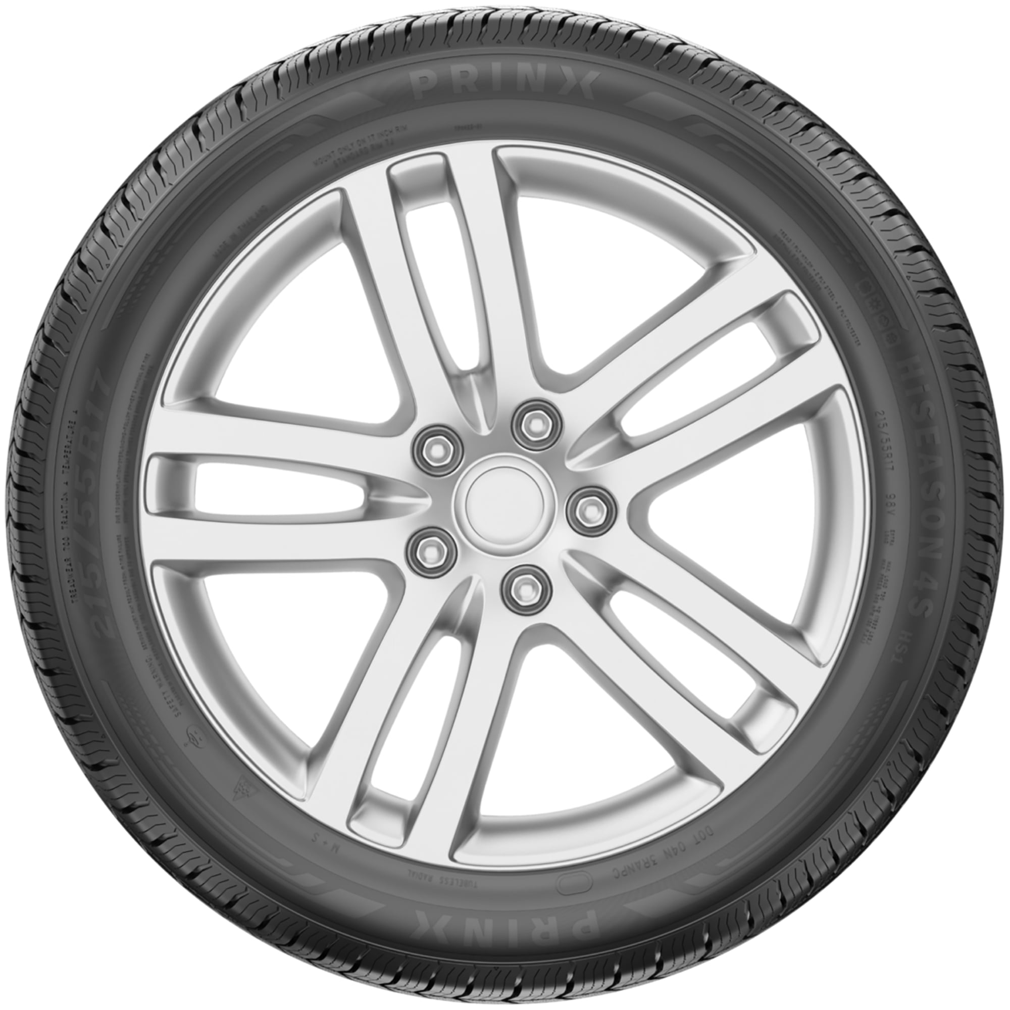 Prinx HiSeason 4S HS1 All Season SUV Crossover Tire (235/55R20, 102V) yh83o