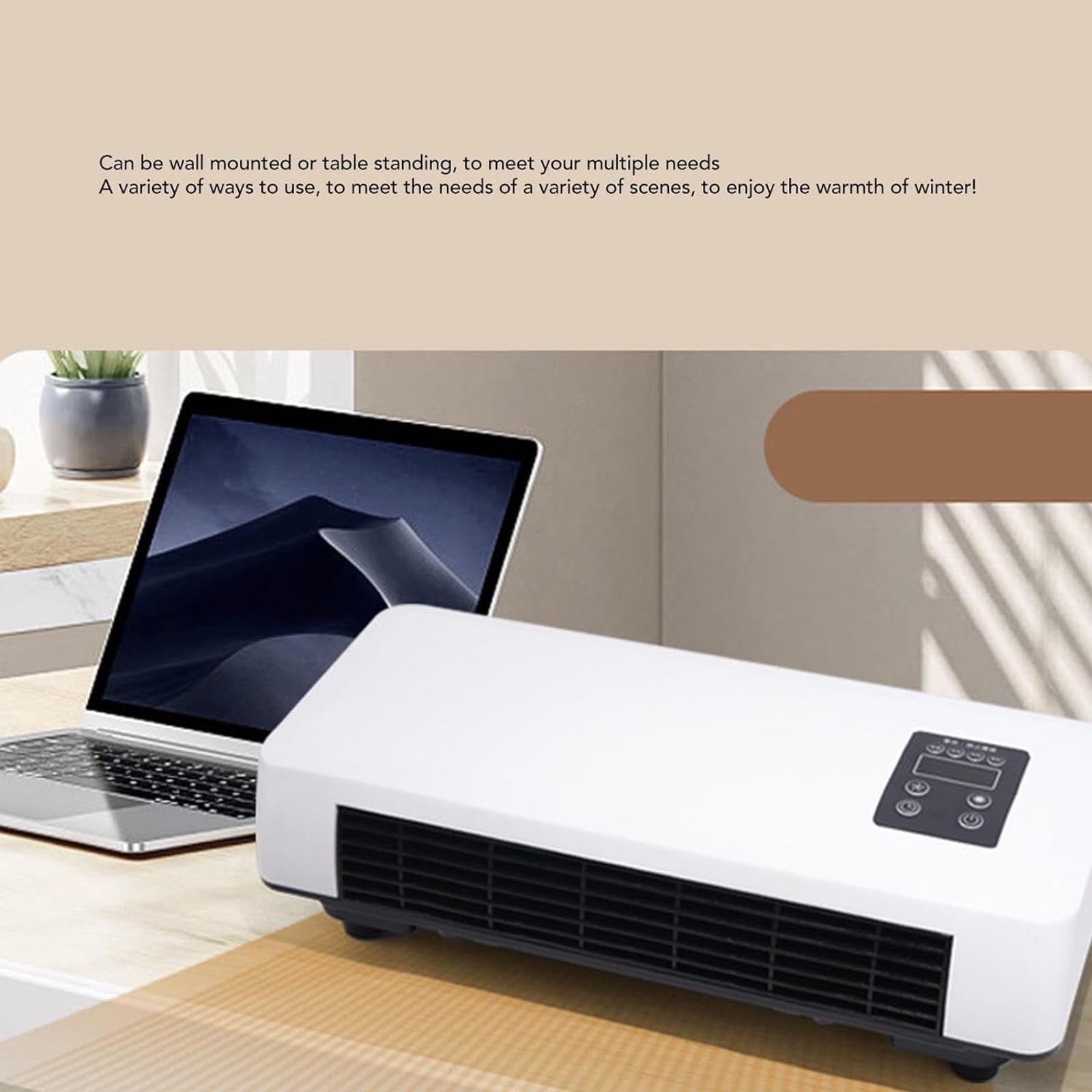 Fankiway Smart Electric Wall Heater with Remote Control (Fast Heating, 1500W) 33ynn