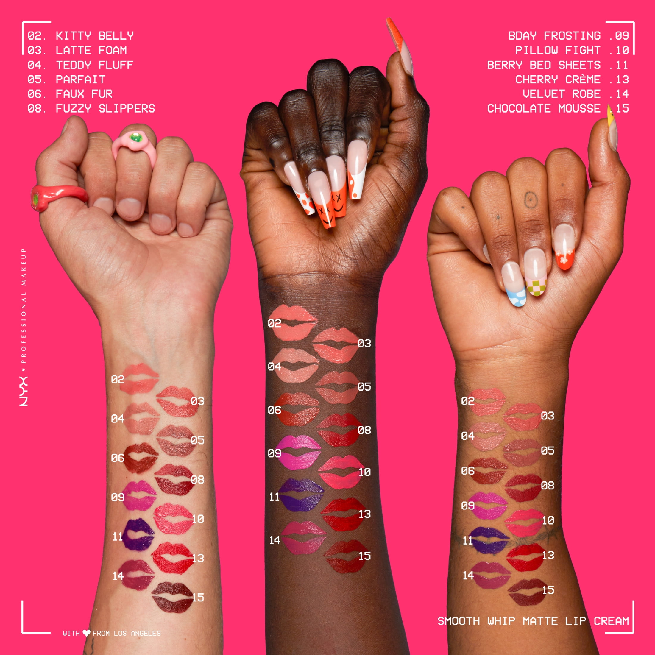 NYX Professional Makeup Smooth Whip Matte Lip Cream, Full-Coverage Long-Lasting Formula (Beige, 0.13 fl oz) wqyi9