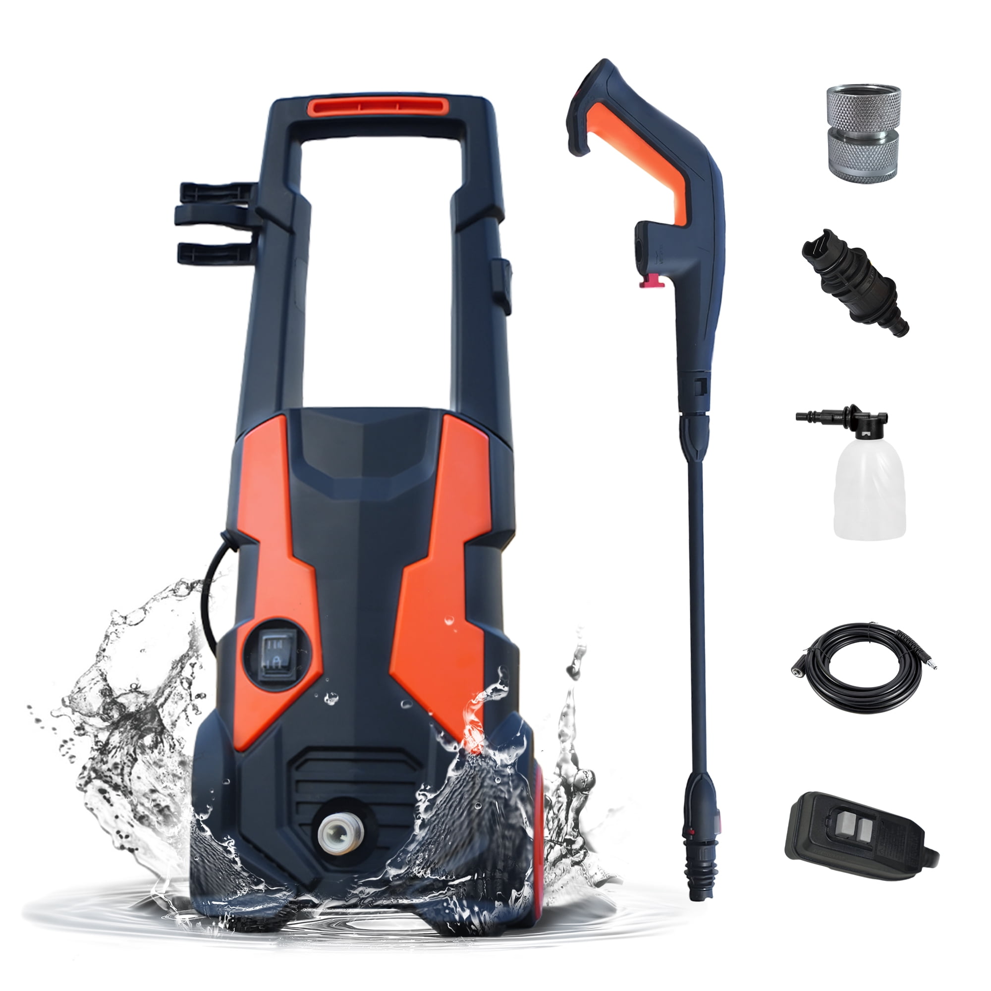 ONAIL Electric Pressure Washer, Heavy-Duty Power Cleaner for Cars, Patios, and Driveways (2800 PSI, 2.0 GPM) bv3dl