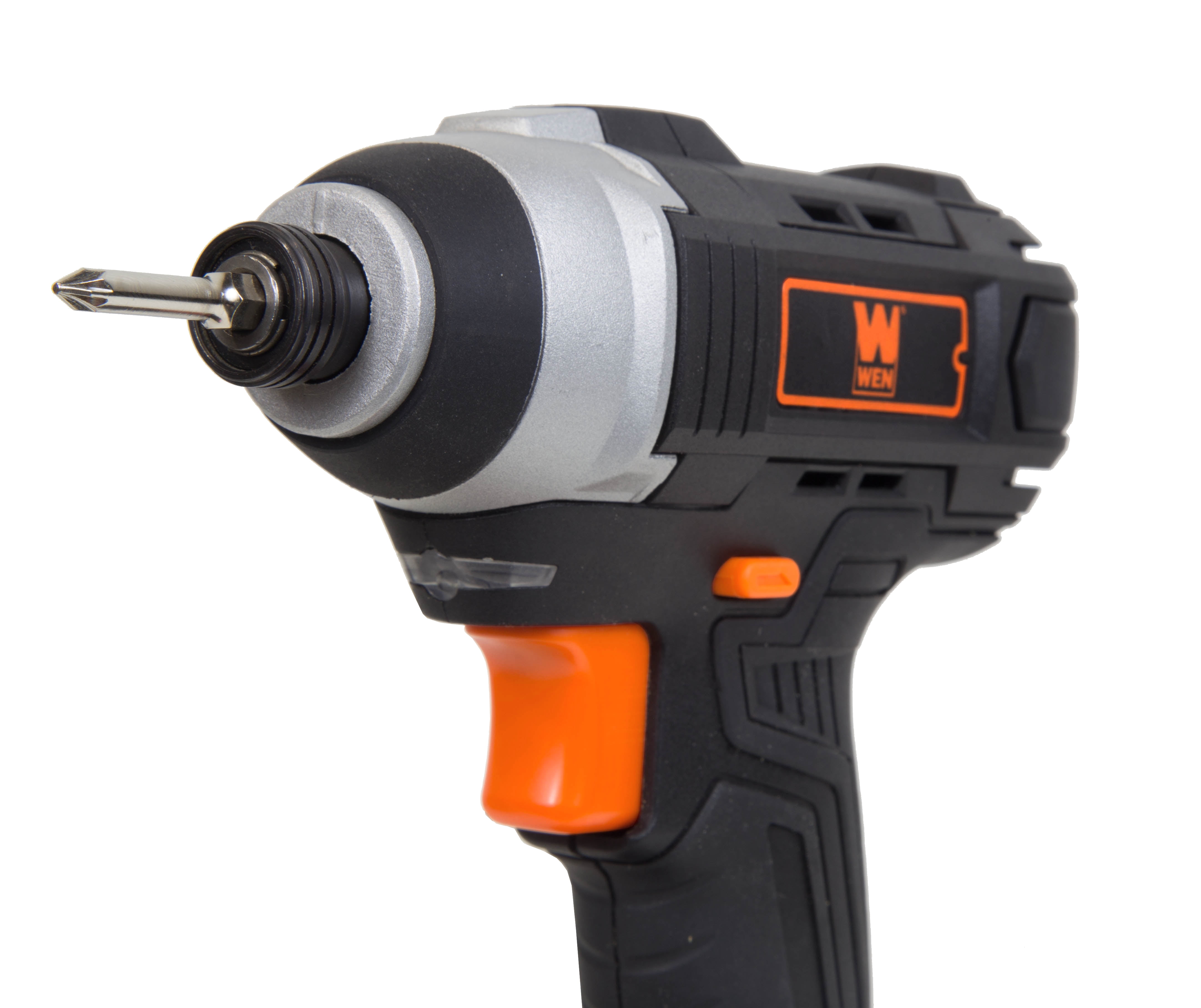 WEN 20-Volt MAX Cordless Impact Driver Kit with Battery, Charger, and Carrying Bag (1/4 in) ks4ot