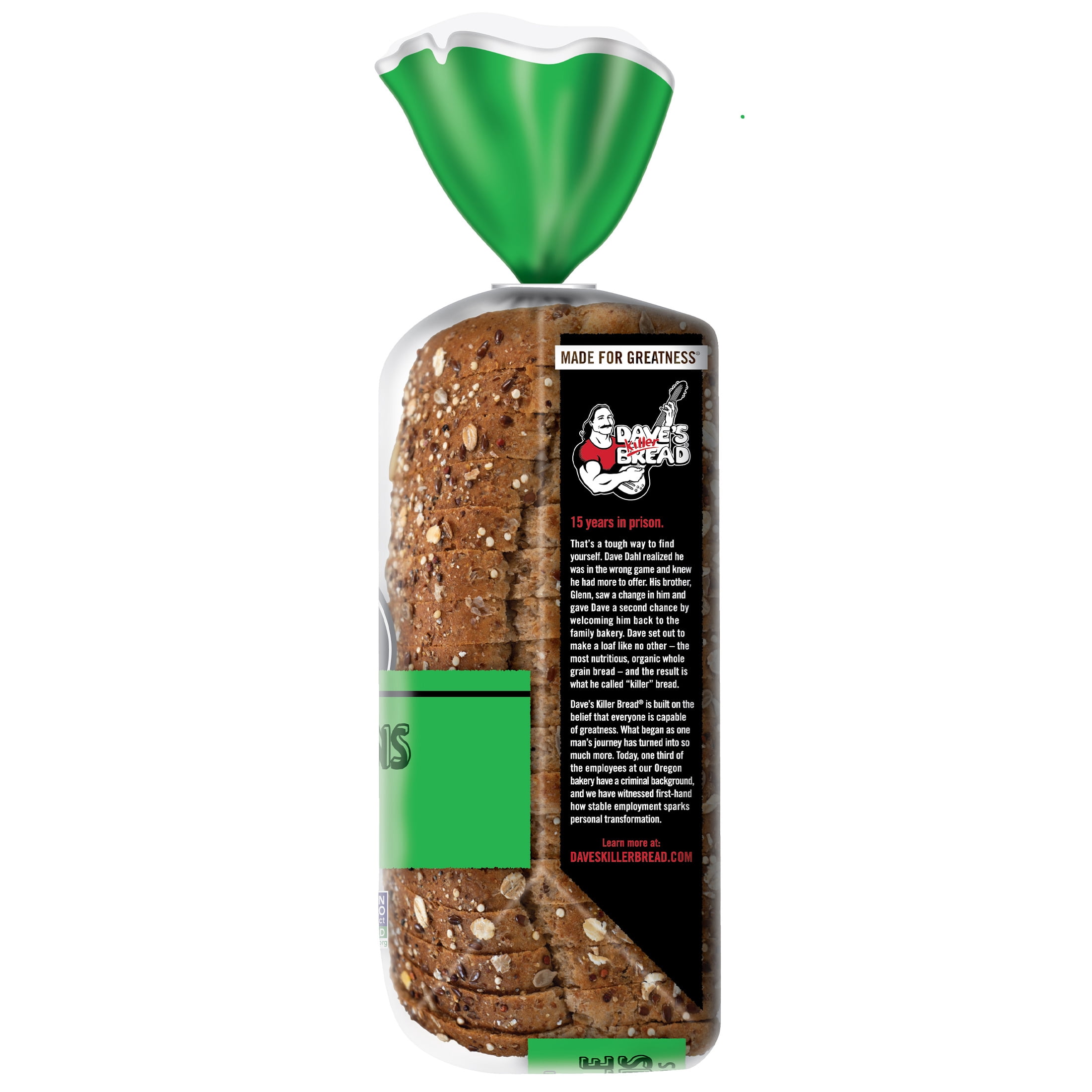 Dave's Killer Bread 21 Whole Grains and Seeds Organic Sandwich Bread (27 oz) aof1x