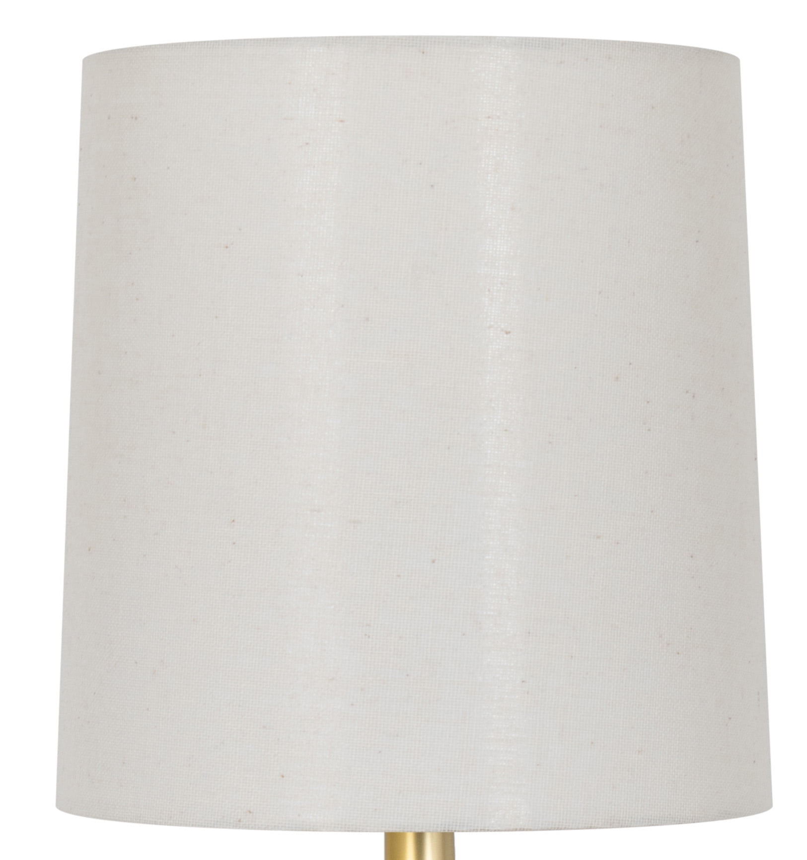 Mainstays Mini Wood Ball Table Lamp with Fabric Shade (Black, 12.5 in) quxco