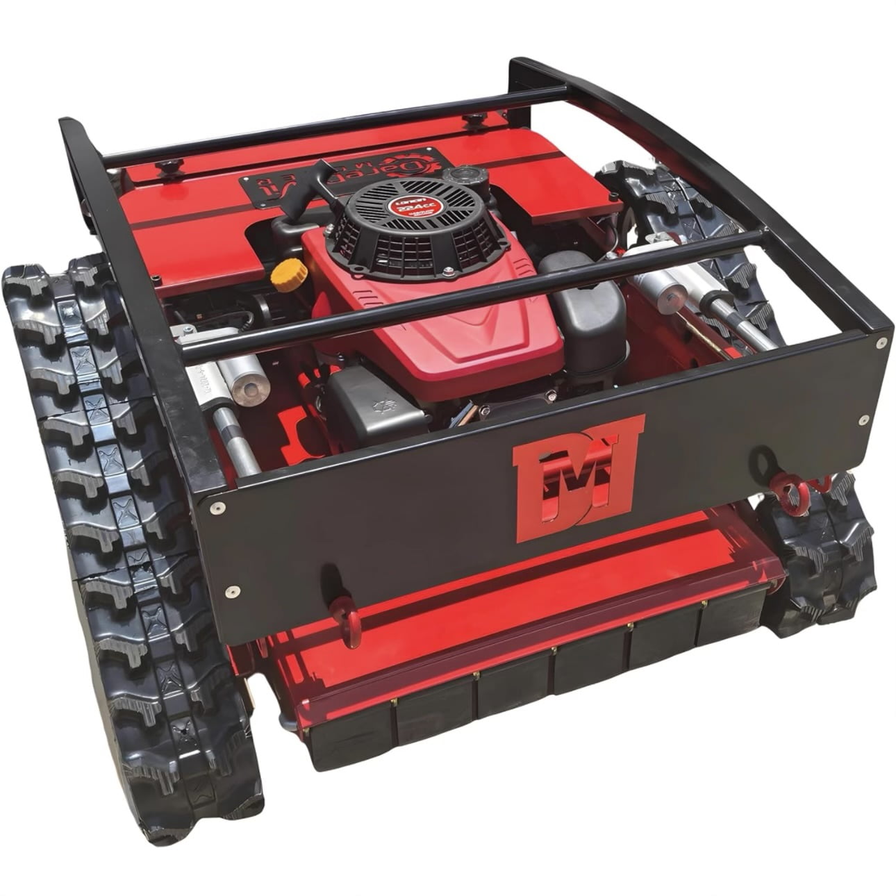 DareDevil Mower VYPER Edition Remote-Controlled Lawn Mower (Red, 22 in Cutting Width) 83nw5
