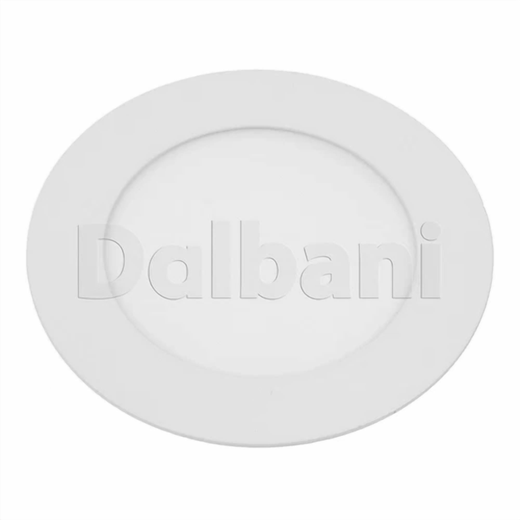 Knack 6W LED Recessed Round Ceiling Panel Light, 4000K Neutral White (6 in) 8opwt