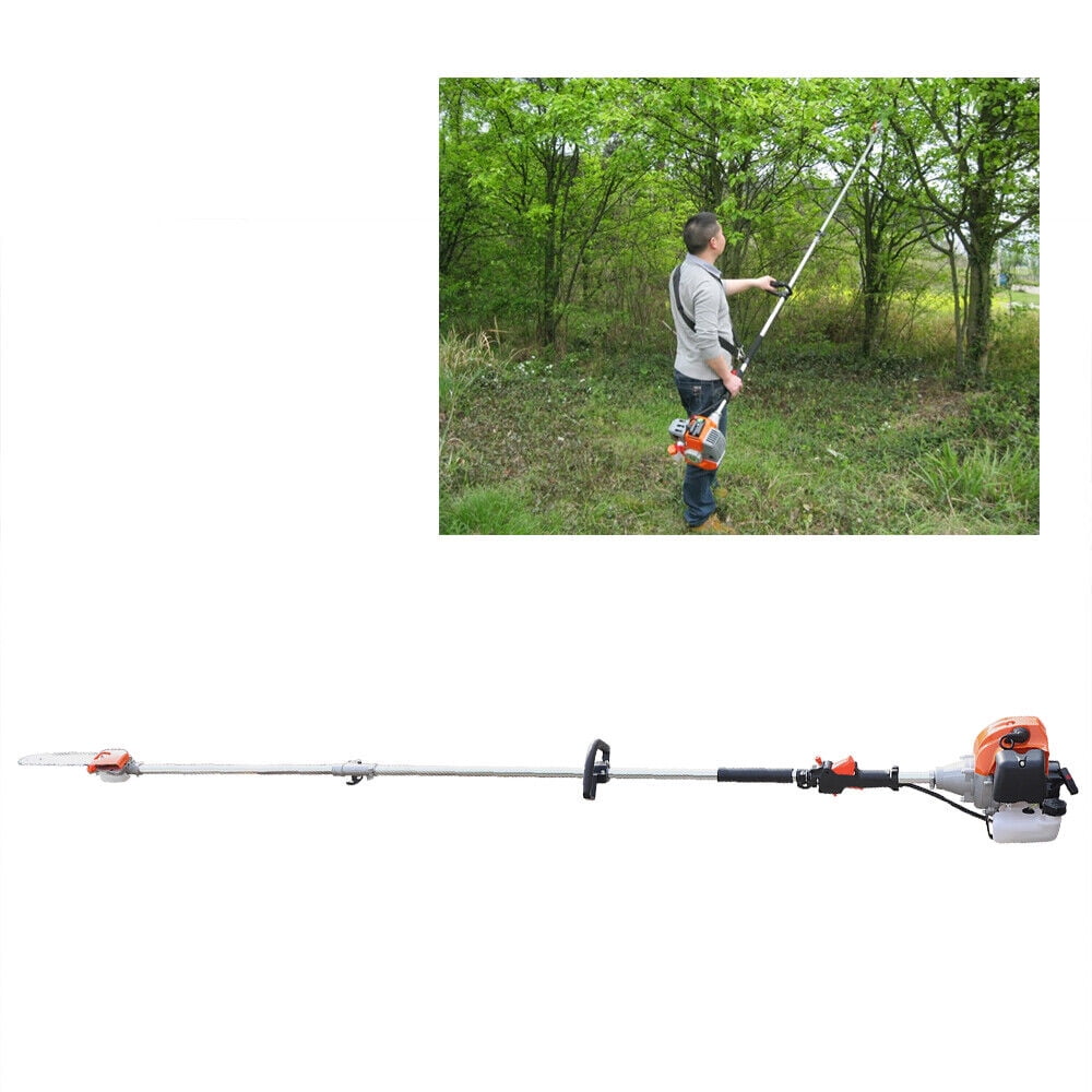 Generic 52CC Gas Powered Pole Saw Tree Trimmer with 90.55 in Extension Pole (52CC, 90.55 in) asp7o