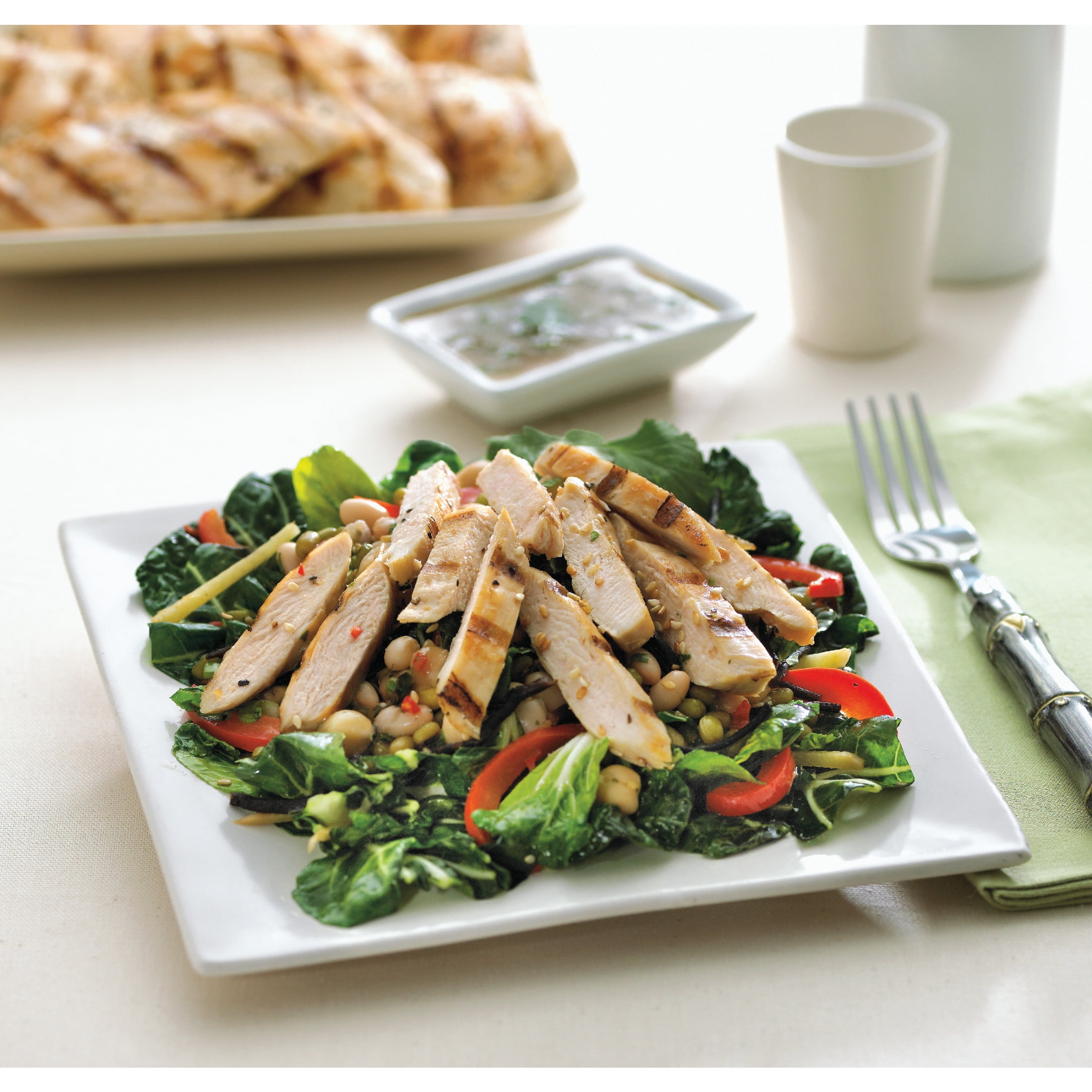 Great Value All Natural Boneless Skinless Chicken Breast (Frozen, 8 lb) fpkh8