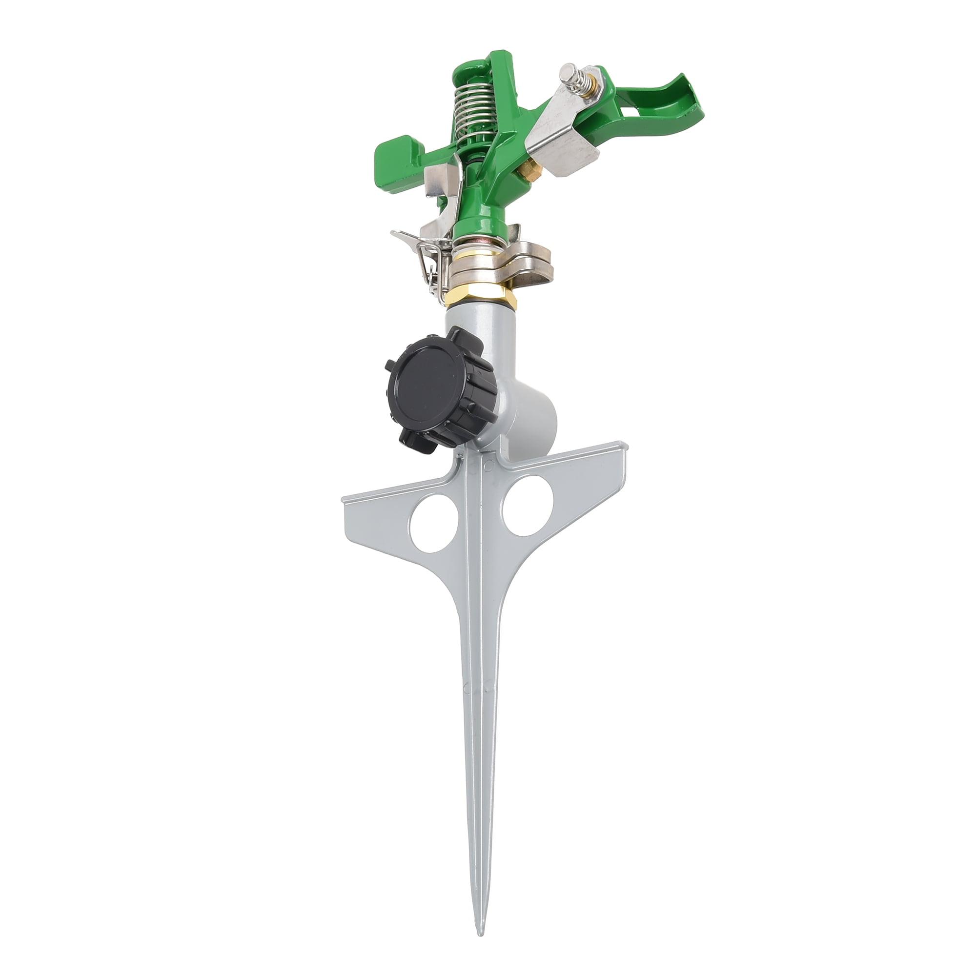 Expert Gardener Pulsating Spike Lawn Sprinkler (Heavy-Duty Metal, 5600 sq ft Coverage) yjwow