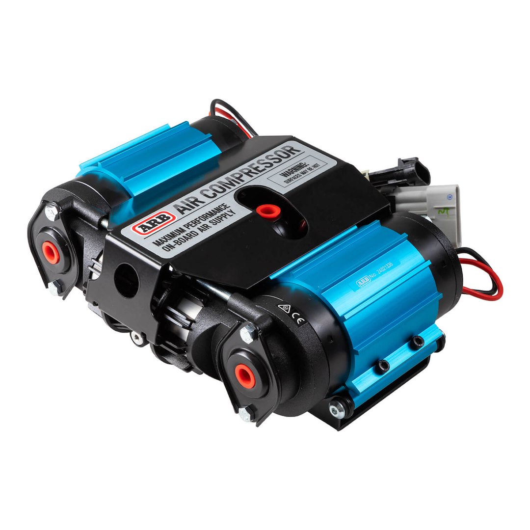 ARB Twin Air Compressor 12V High-Flow Portable Off-Road System (Black, 6.16 CFM) y9gkx