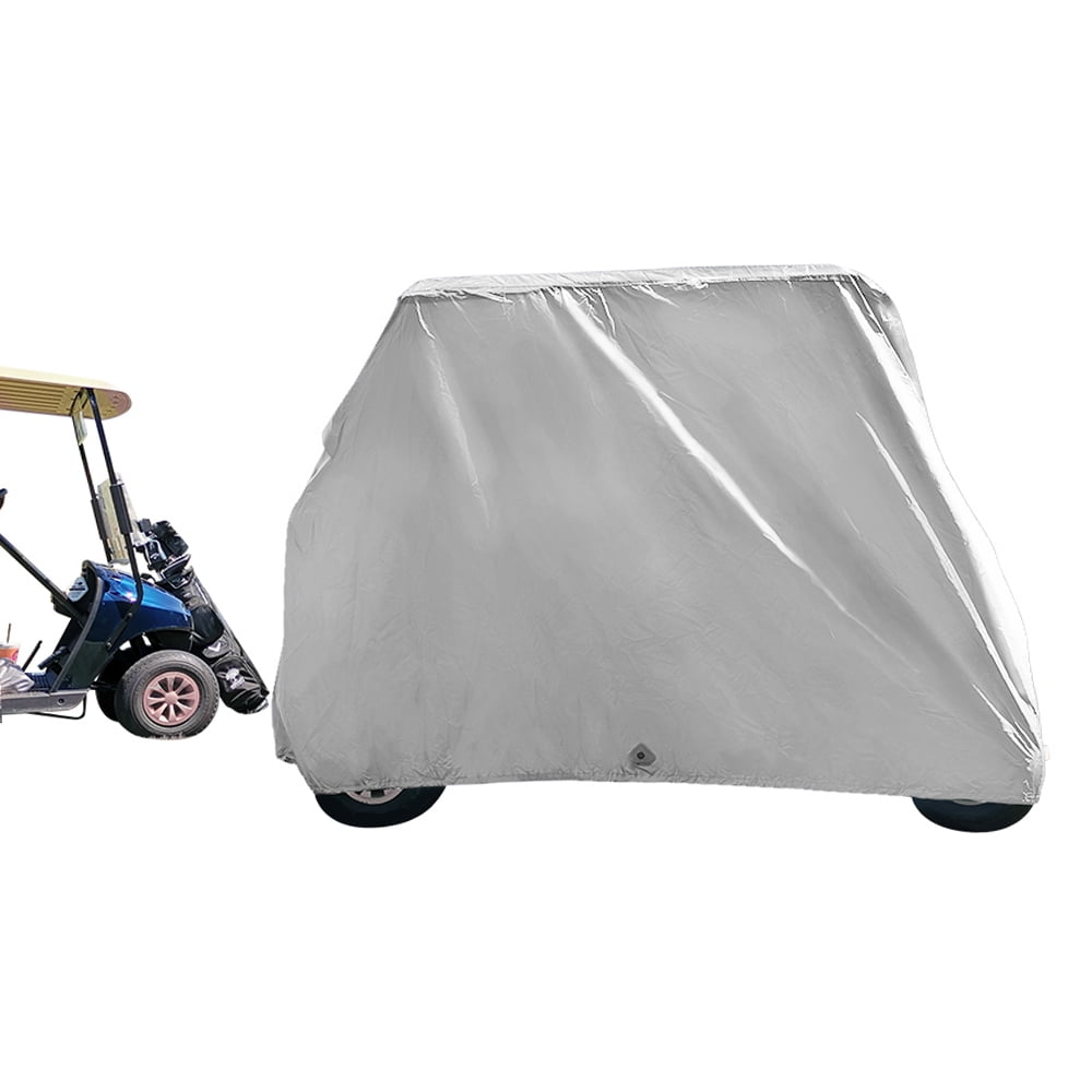 Seamander Waterproof Golf Cart Cover (Gray, 2-4 Passenger) ksniy