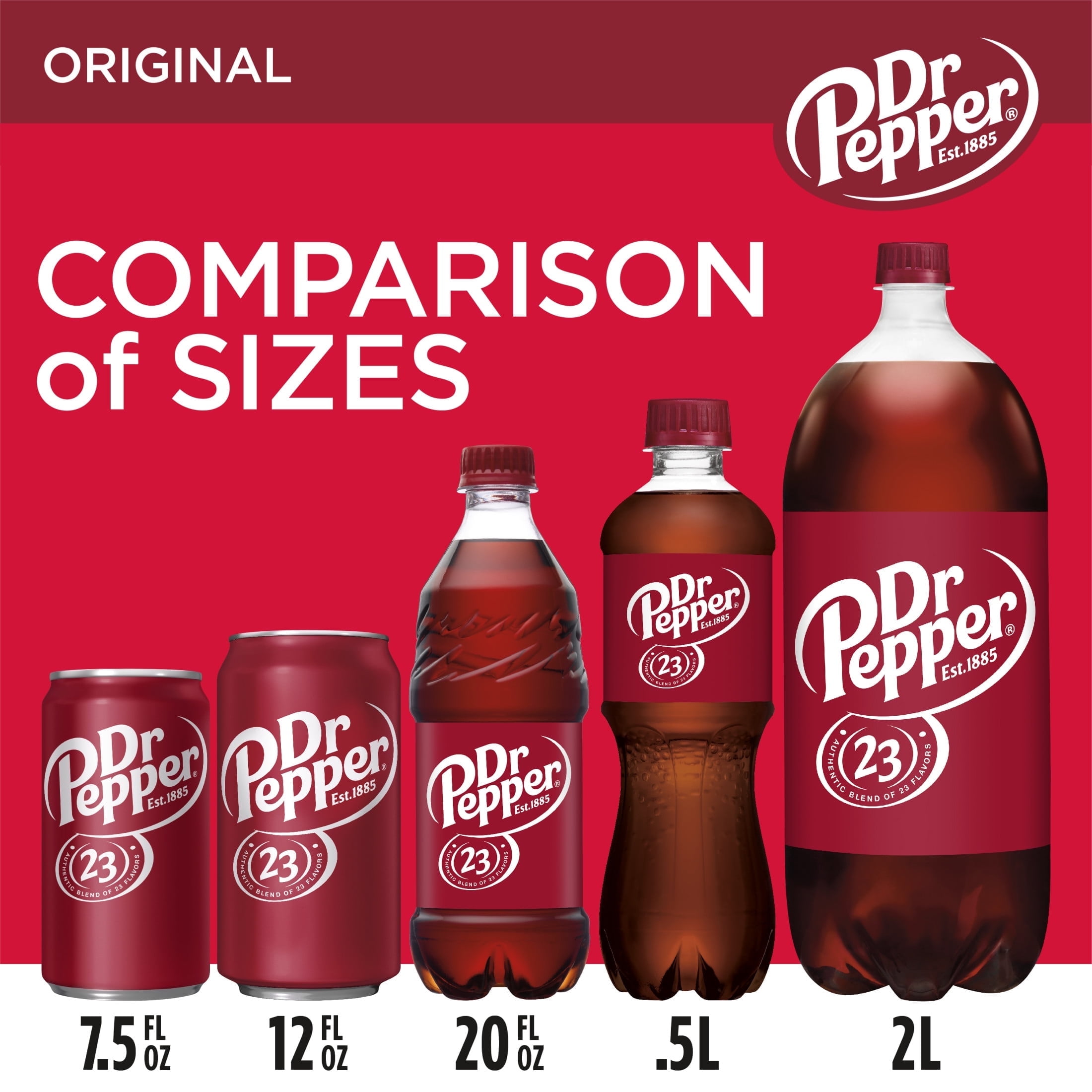 Dr. Pepper Soda Pop, Original Flavor Refreshing Carbonated Beverage (12 fl oz, 12 Pack) h6tct - Image 3