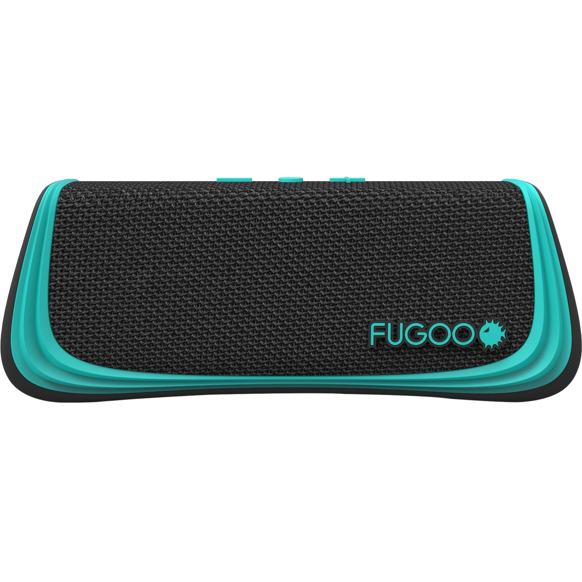 Fugoo Sport Portable Bluetooth Wireless Speaker Waterproof (Black/Teal, 1 Unit) xm6id