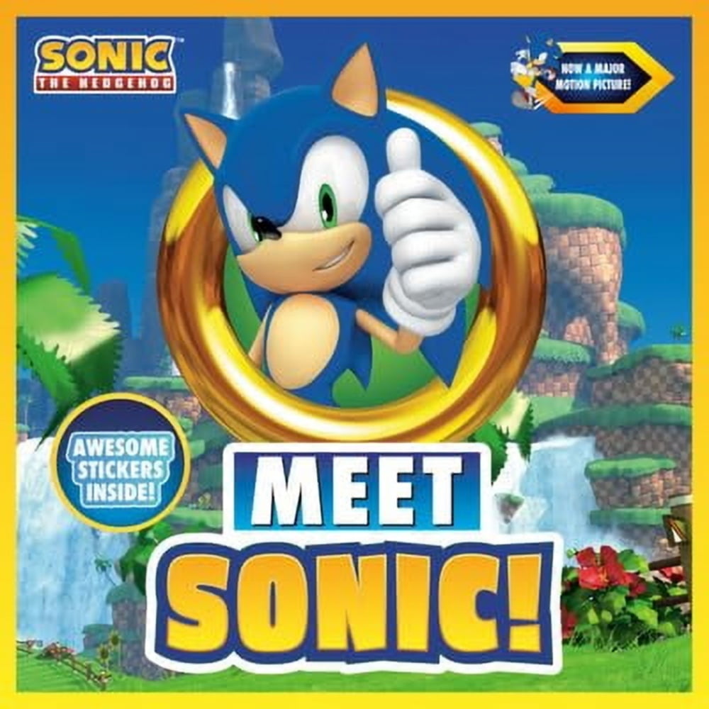 Penguin Young Readers Licenses Meet Sonic! A Sonic the Hedgehog Storybook (Hardcover, 32 pages) mn269