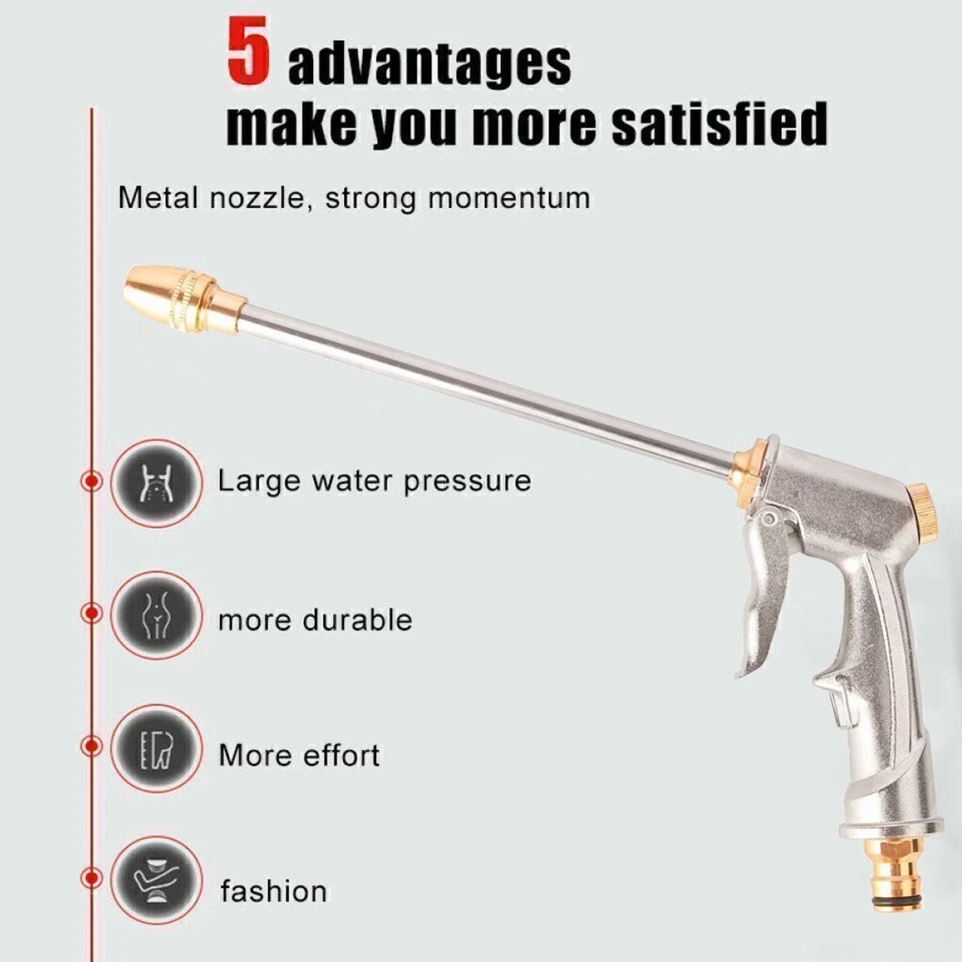 Purely Elizabeth High Pressure Power Water Spray Nozzle Wand Attachment (15 in) hjl1e