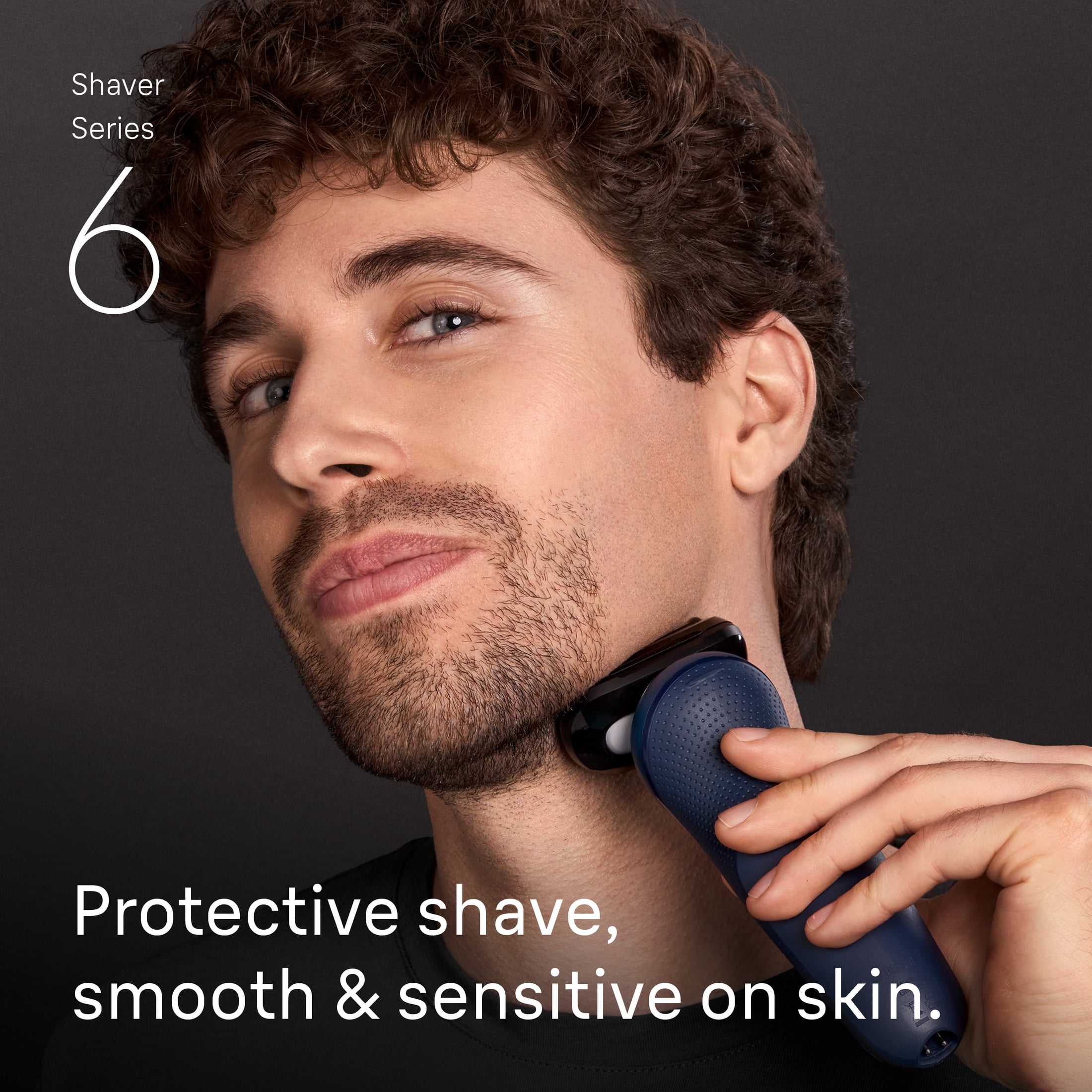 Braun Series 6 Electric Razor for Men, Precision Trimmer, Wet & Dry Shaver (Brown, 1 Count) 9h4vb