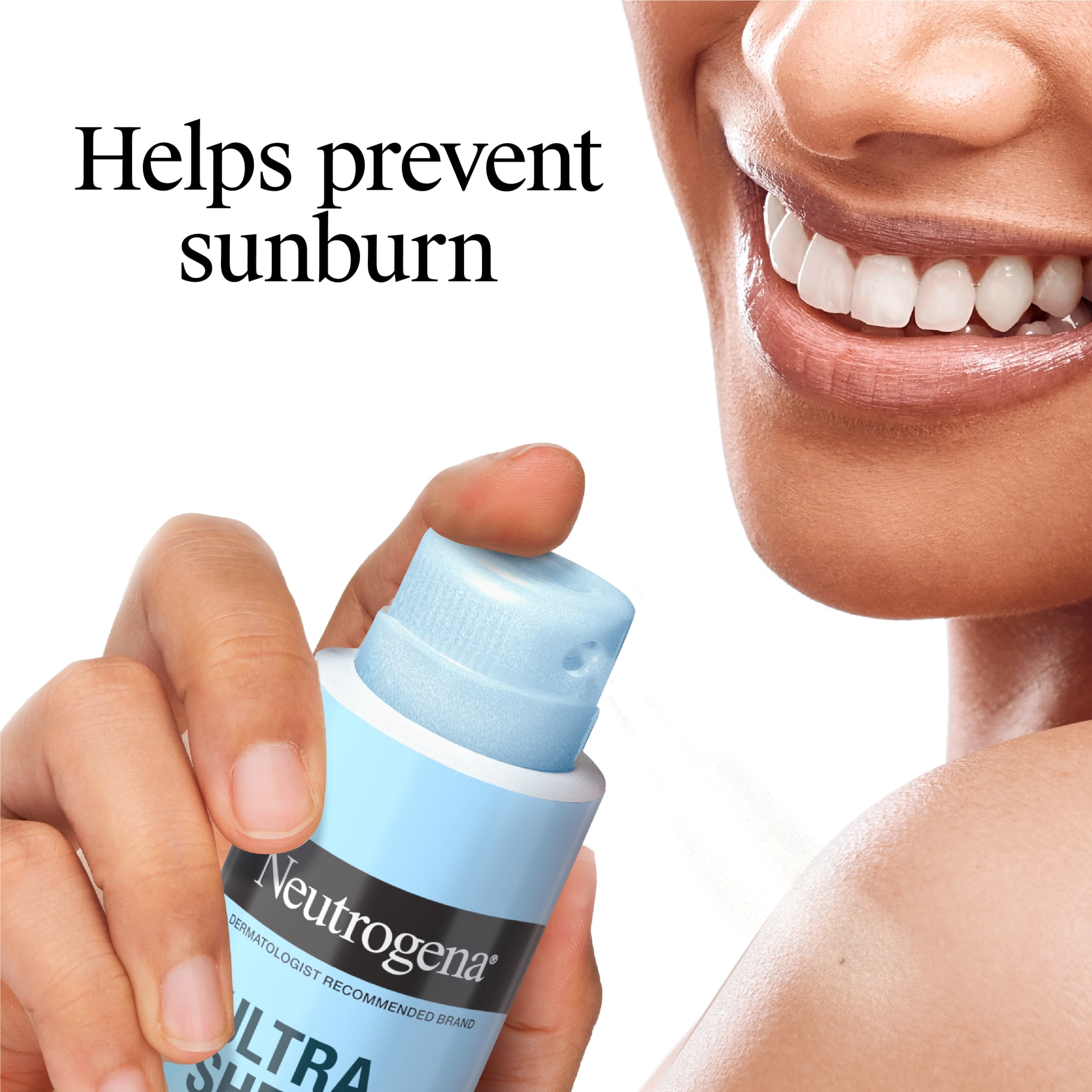 Neutrogena Ultra Sheer Dry-Touch Sunscreen Spray SPF 70 (Clear, 2 Pack, 10 oz Total) qdogc