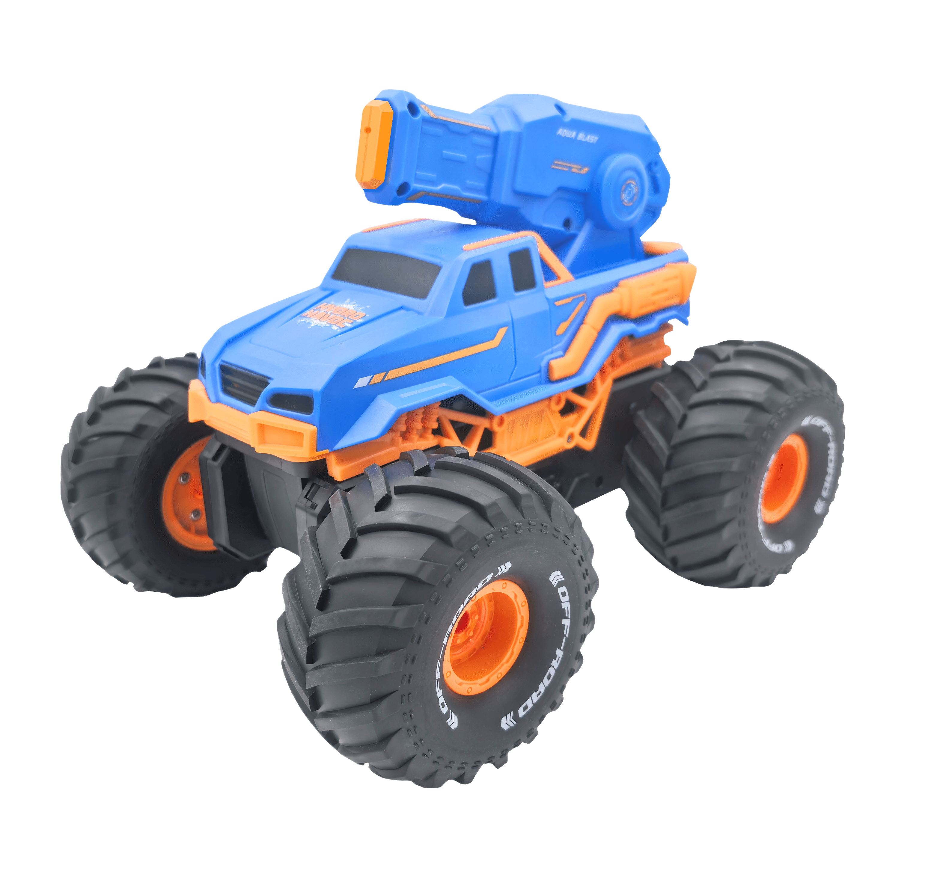 Force1 Hydro Havoc Amphibious Remote Control Monster Truck (Blue, 5.07 fl oz) 2vsis