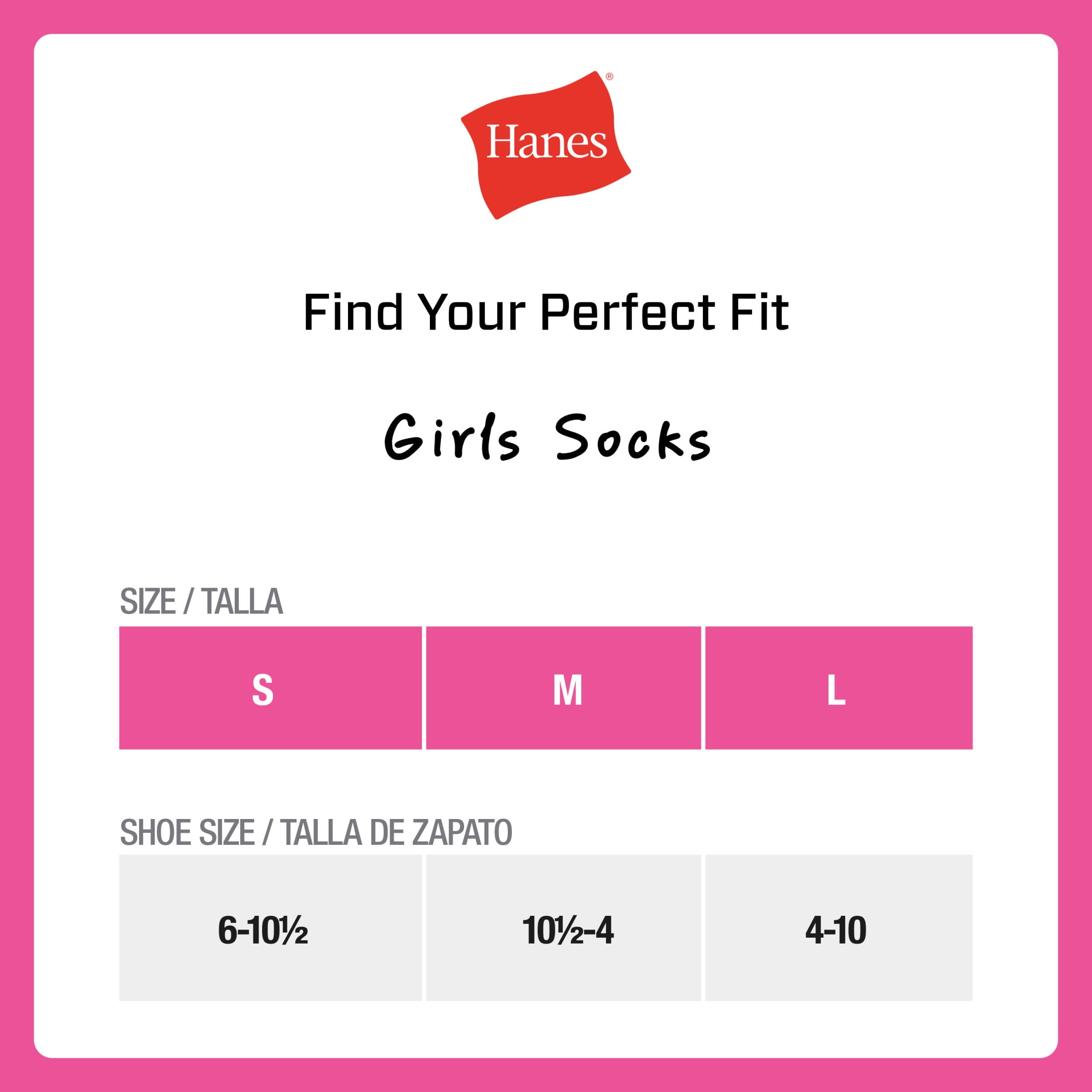 Hanes Girls No-Show Socks Cushioned Athletic Footwear (White, 5-Pack) dx582